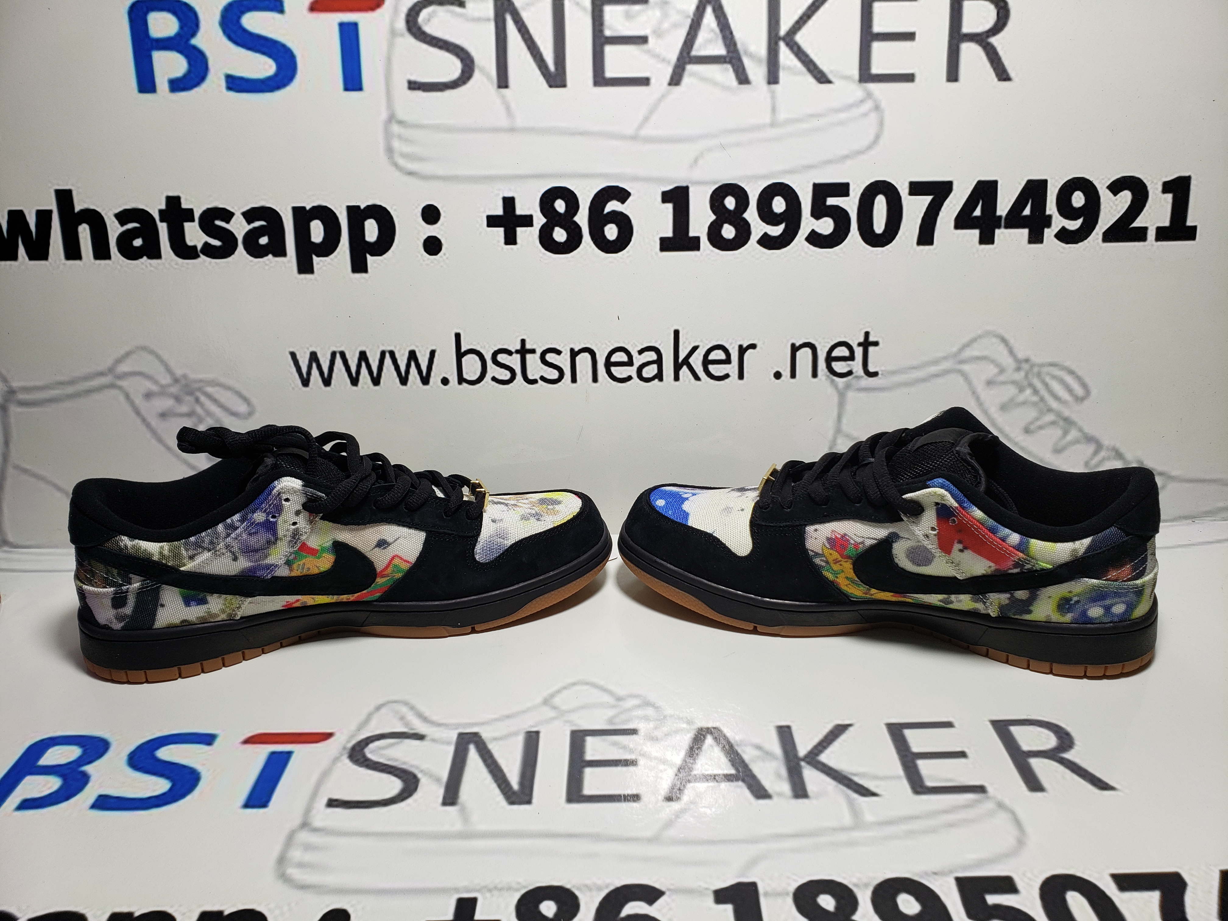 Bstsneaker-Nike SB Dunk Low Supreme Rammellzee FD8778-001