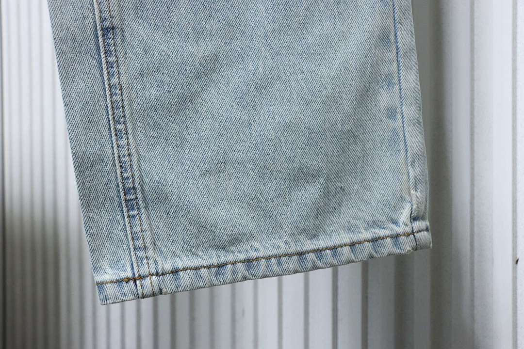 Bstsneaker-Chrome Hearts washed denim jeans Light blue 250