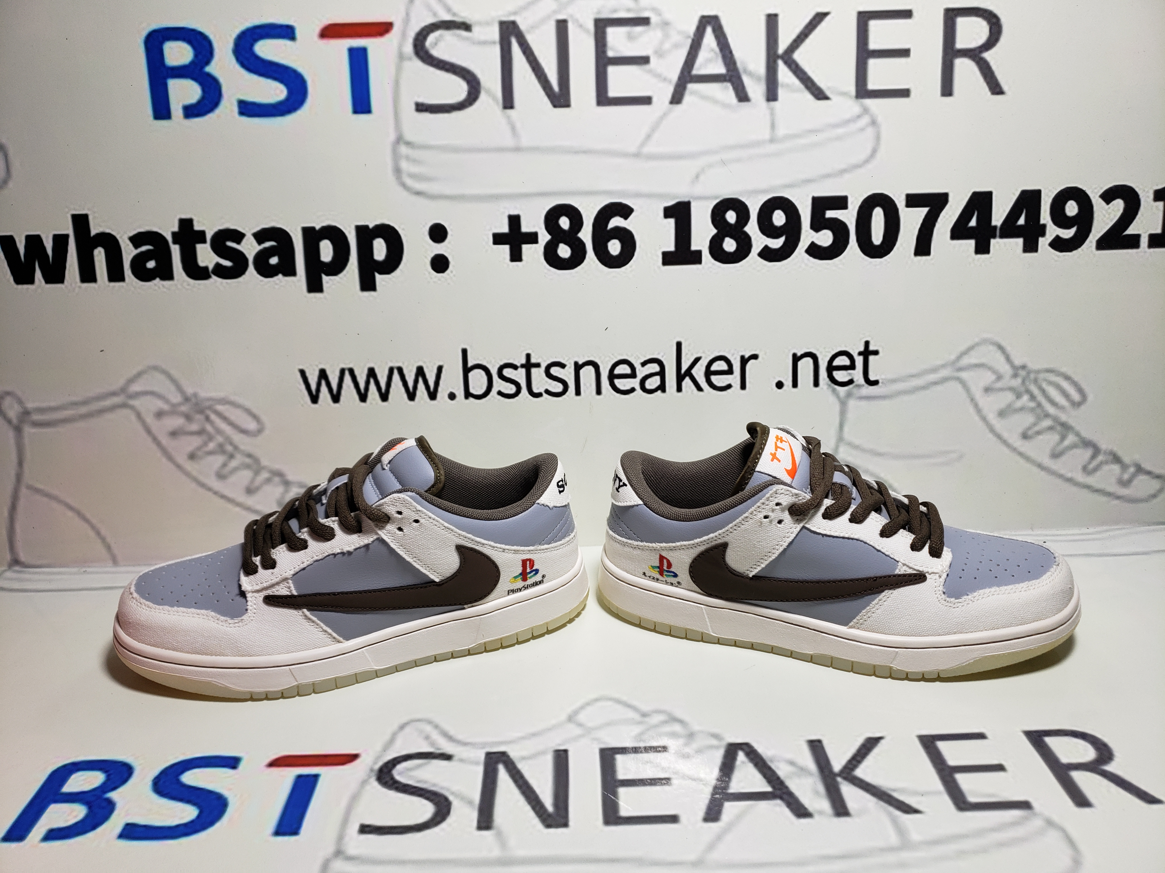 Bstsneaker-Travis Scott x PlayStation x Nike Dunk Low PS5 CU1726-800 