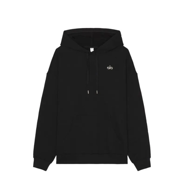 Bstsneaker-Alo Yoga Accolade Cotton Hoodie & Joggers Set Black