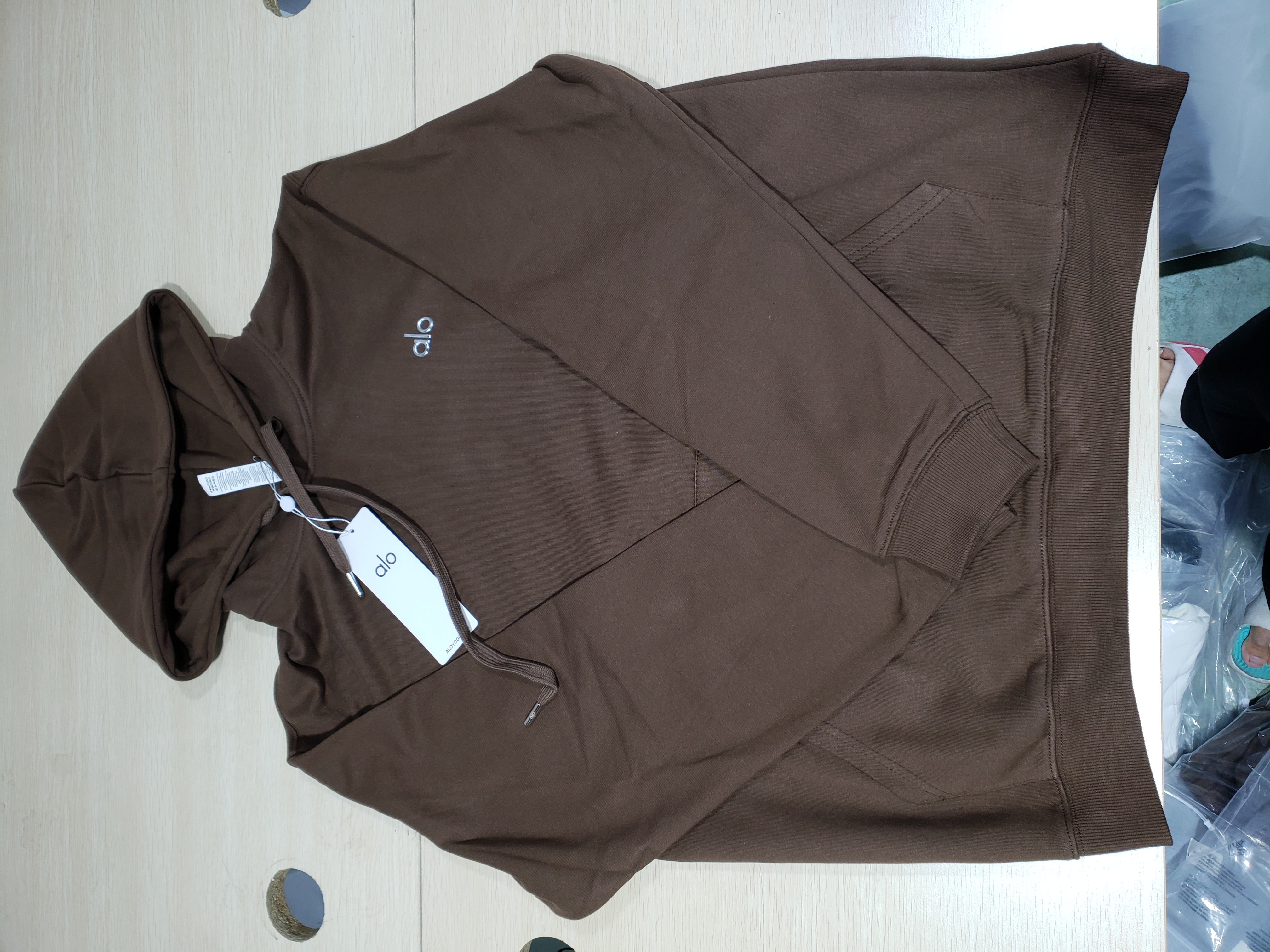 Bstsneaker-Alo Yoga Accolade Cotton Hoodie & Joggers Set Brown