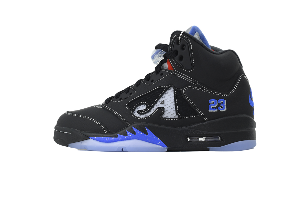 Bstsneaker-Air Jordan 5 Retro Awake NY Black Racer Blue DV4982-004