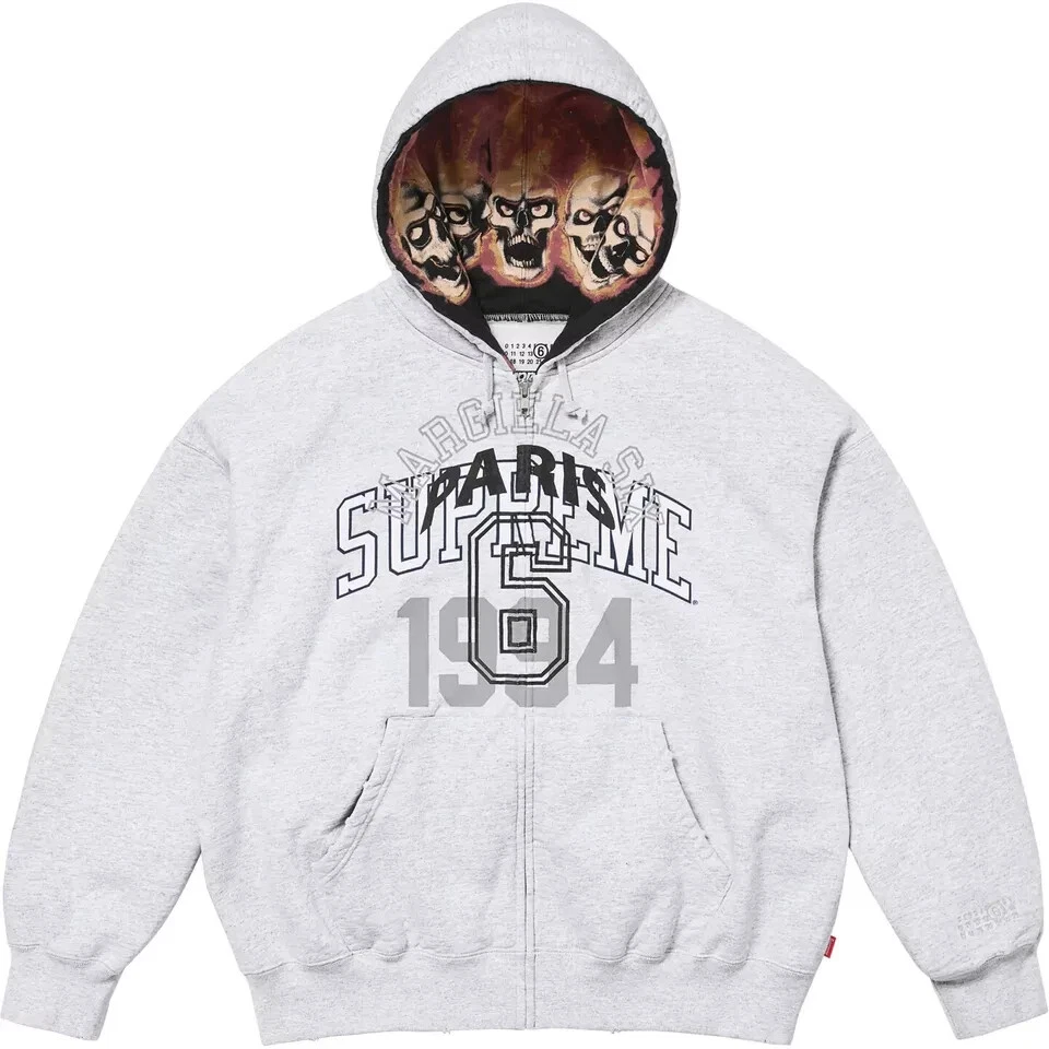  Bstsneaker-Supreme MM6 Maison Margiela Zip Up Hooded Sweatshirt 350