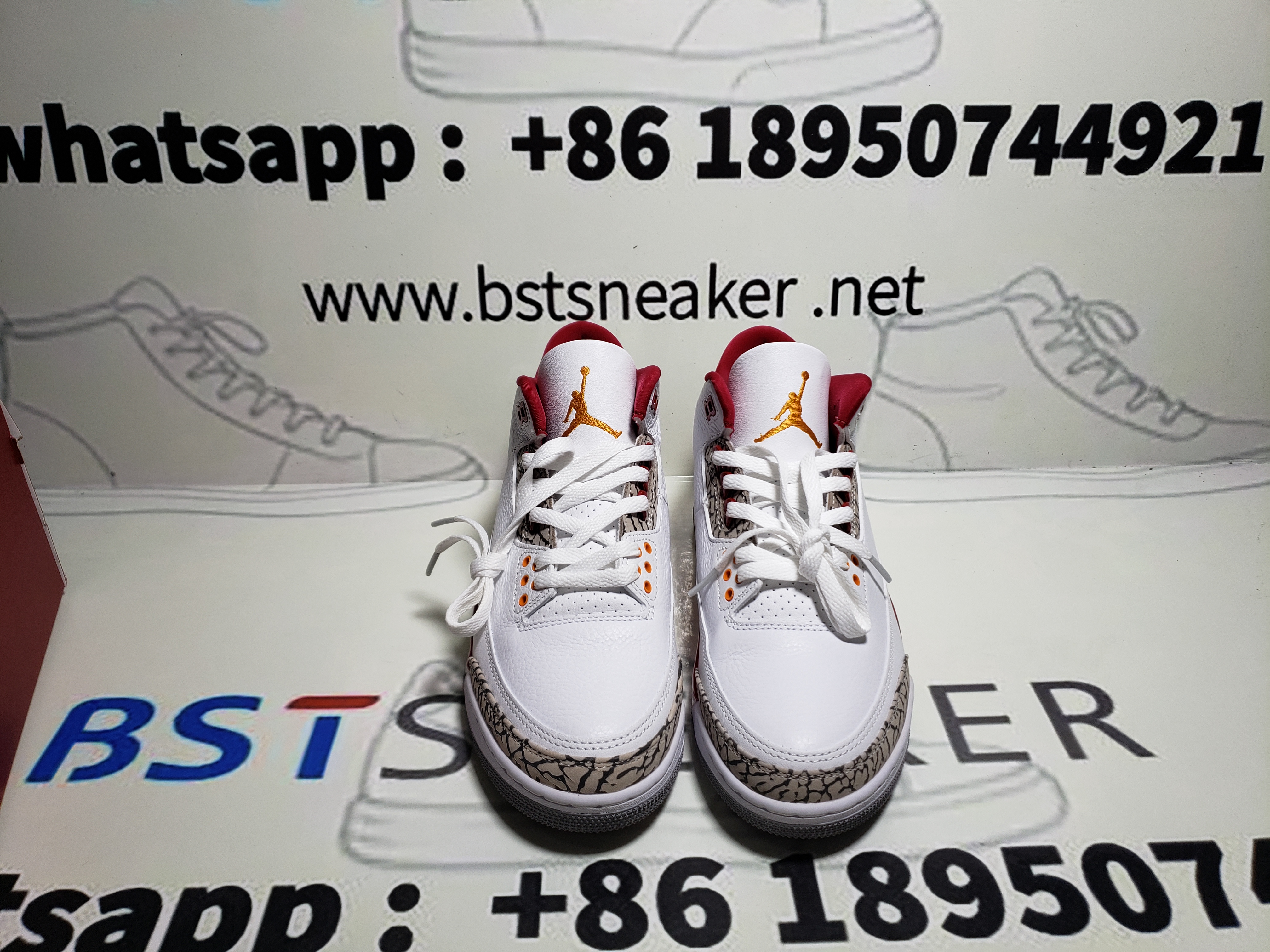 Bstsneaker-Air Jordan 3 Retro Cardinal Red CT8532-126