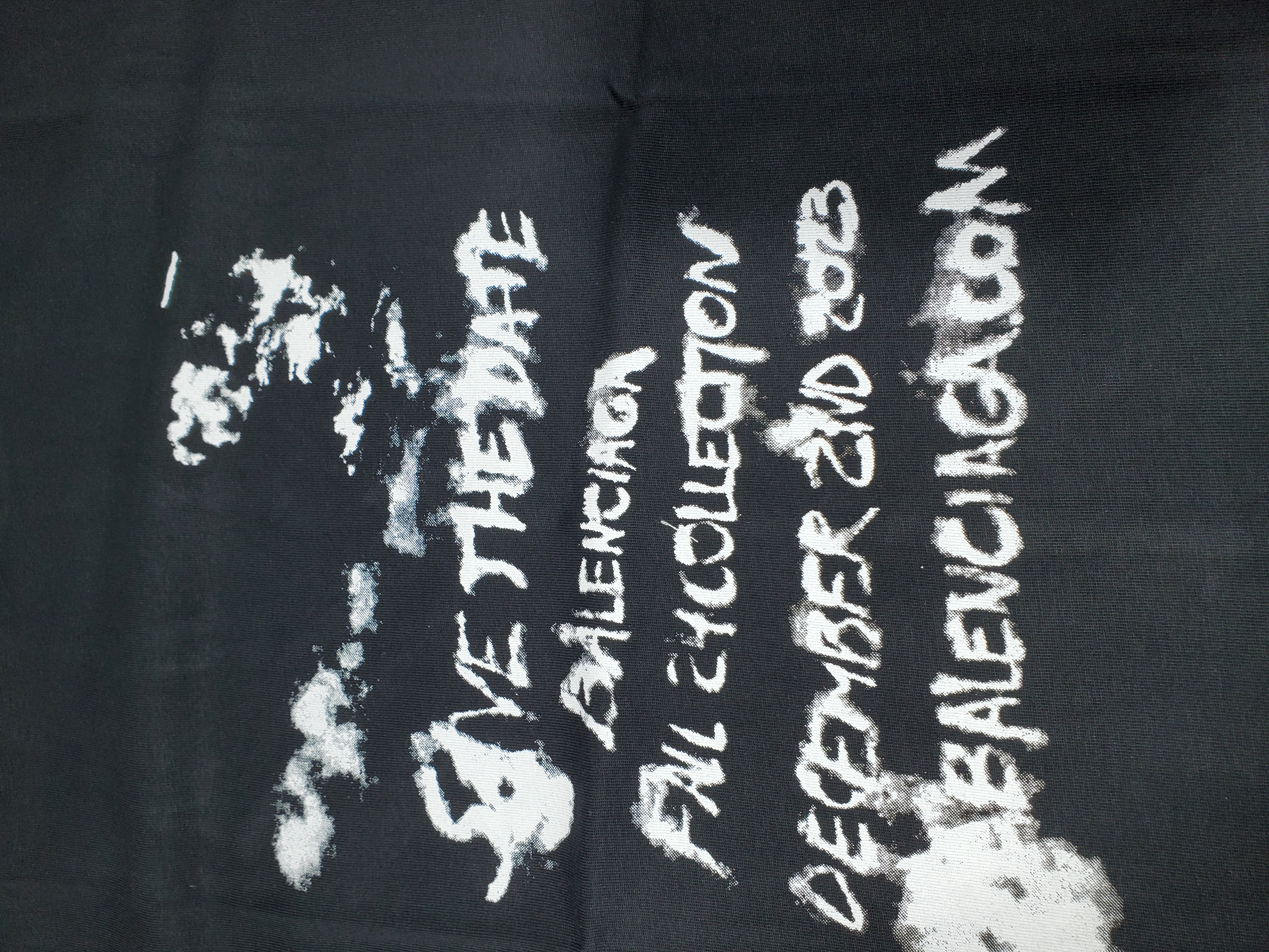 Bstsneaker-Balenciaga 24ss Cloud Letter Print T-shirt 120