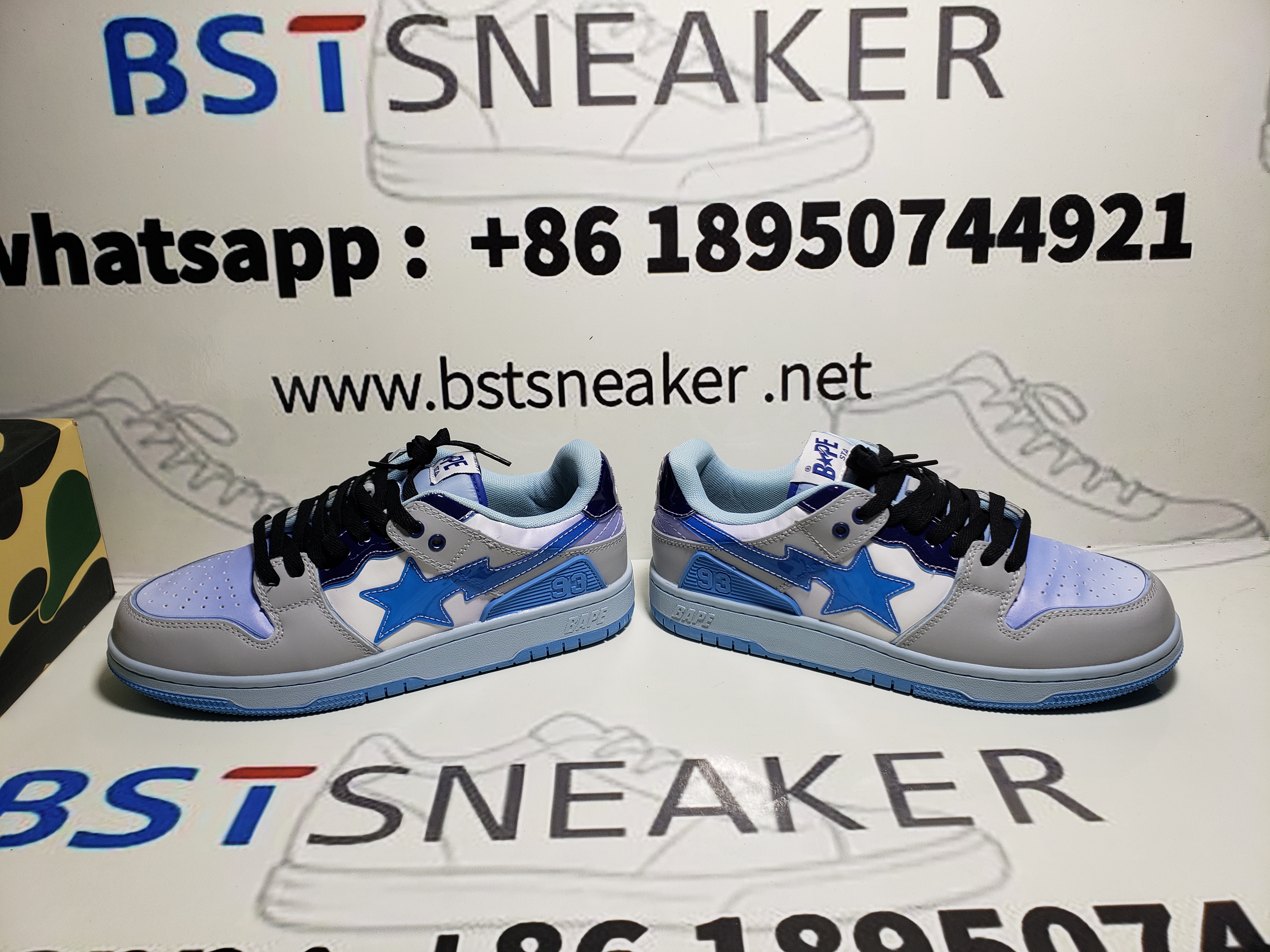 Bstsneaker-Bapesta Bape Sk8 Sta Low 1G70-109-0024
