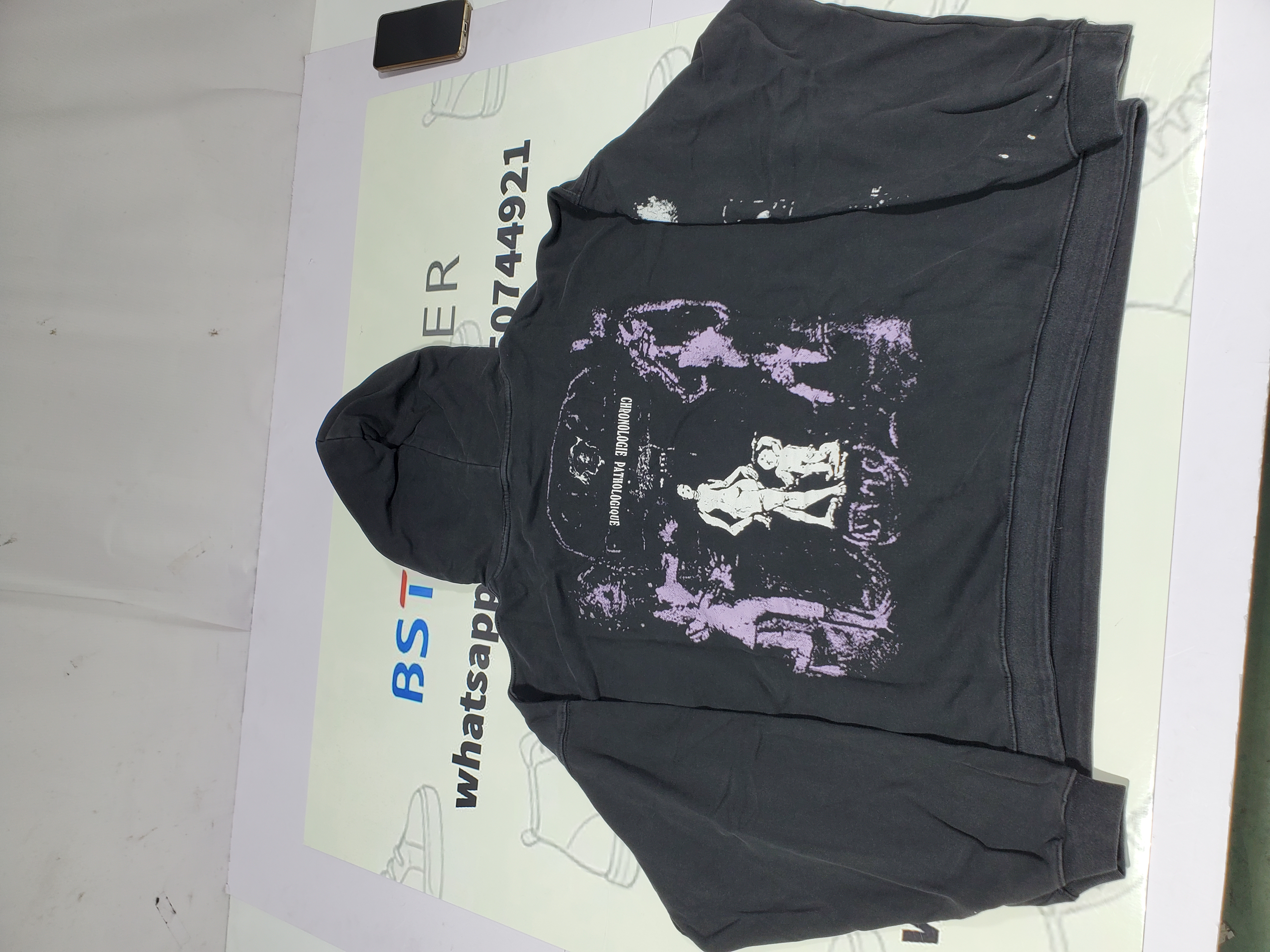 Bstsneaker-ENFANTS RICHES DÉPRIMÉS VESTIAIRE POUR DAMES HOODIE Black 200