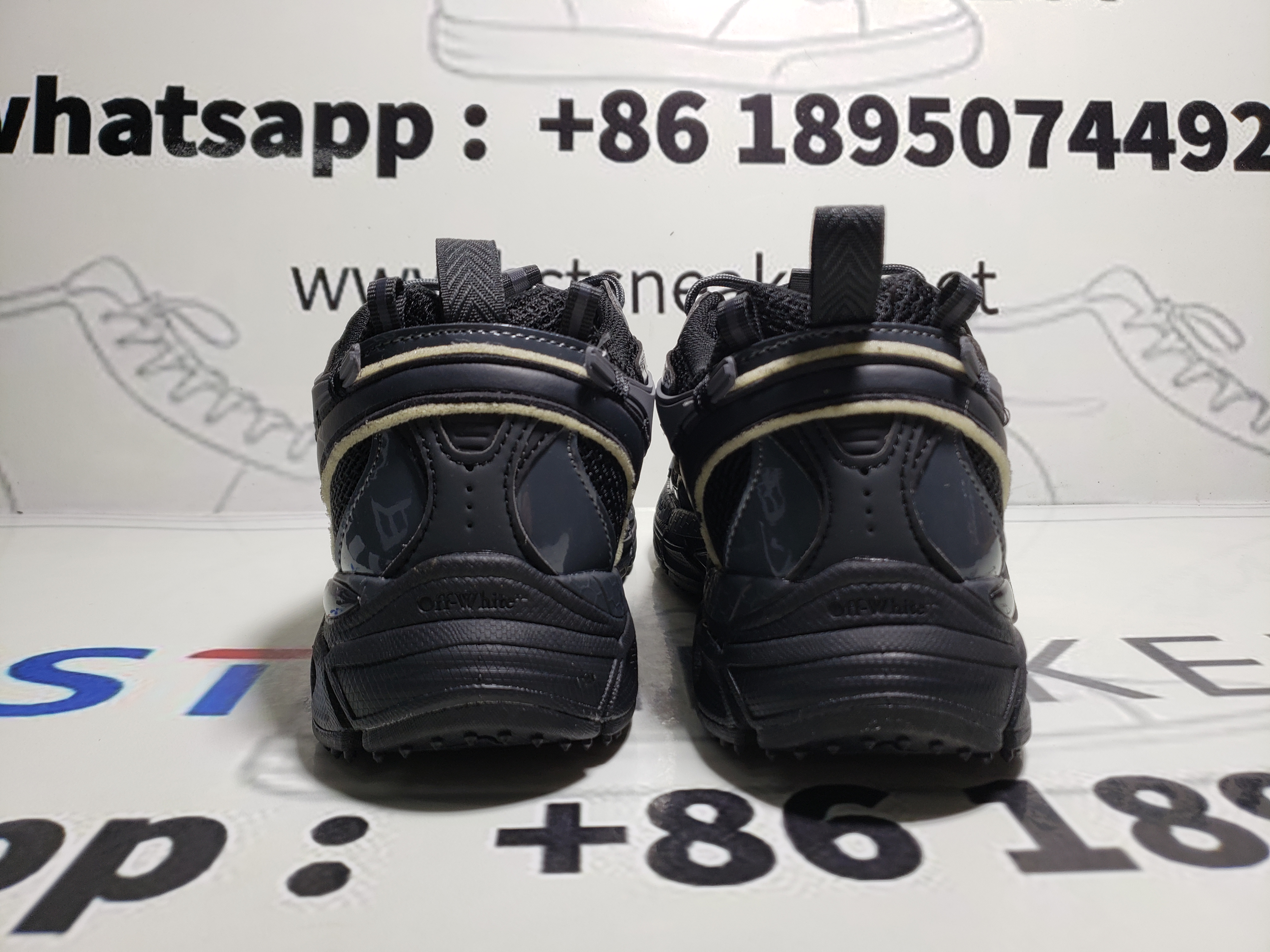 Bstsneaker-OFF WHITE Out Of Black OMIA295C99 FAB00 11010