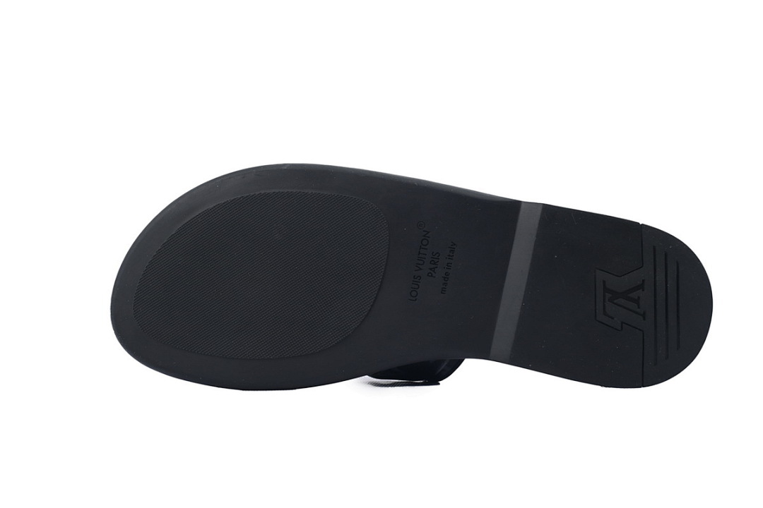 Bstsneaker-Louis Vuitton Oasis Black Presbyopia Slippers
