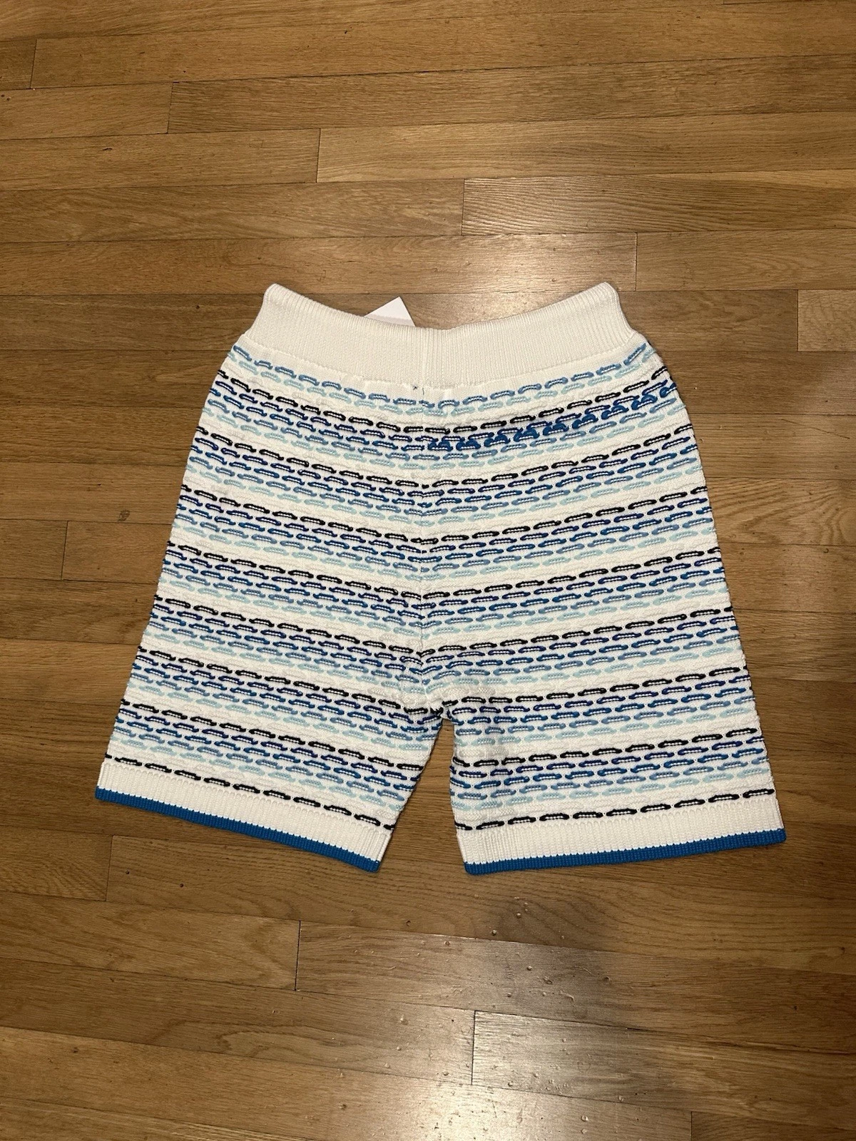 Bstsneaker-Casablanca Men's Tuck Stitch Striped Shirt/Short Set 380