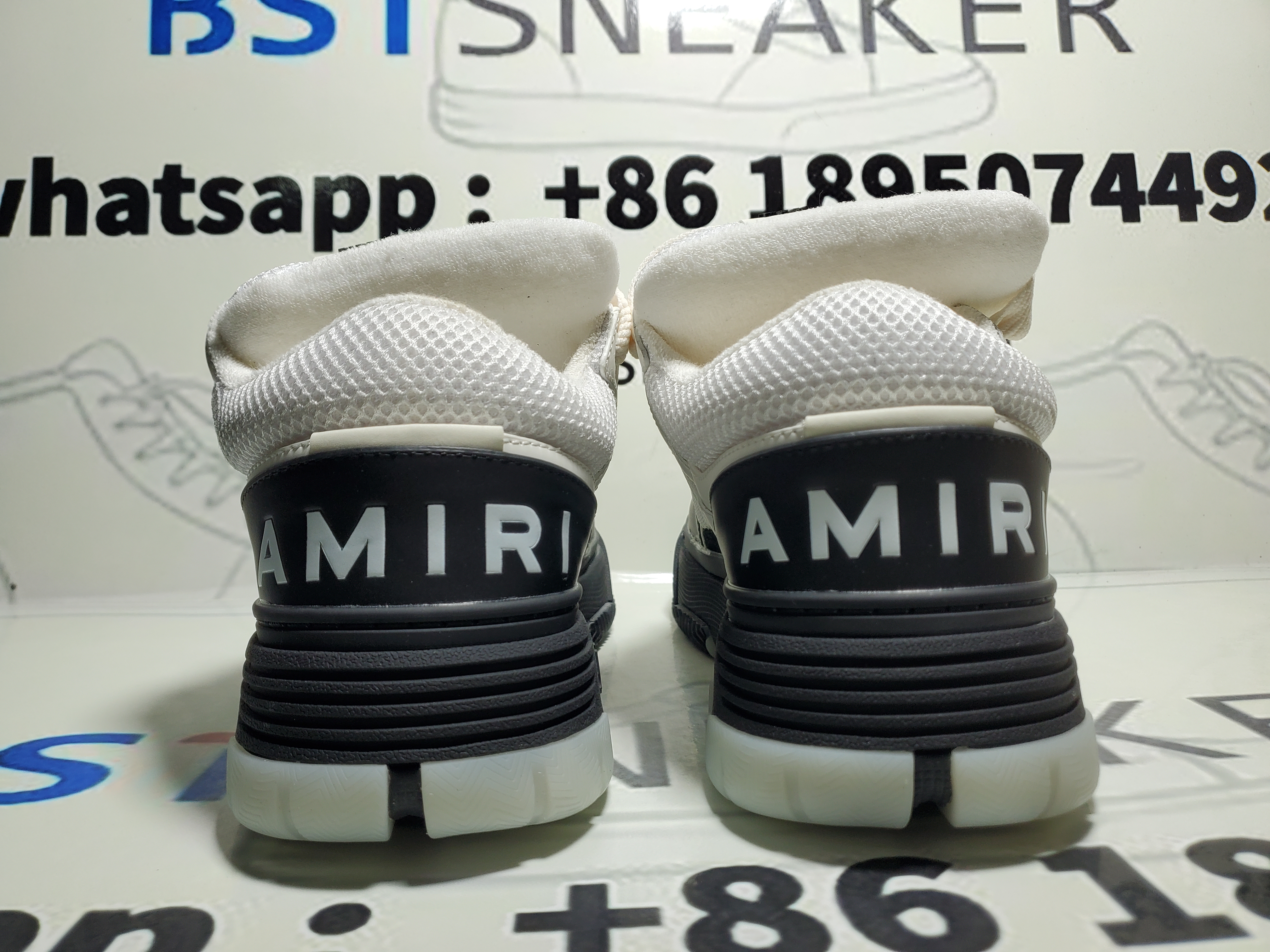 Bstsneaker-AMIRI Panda White Black
