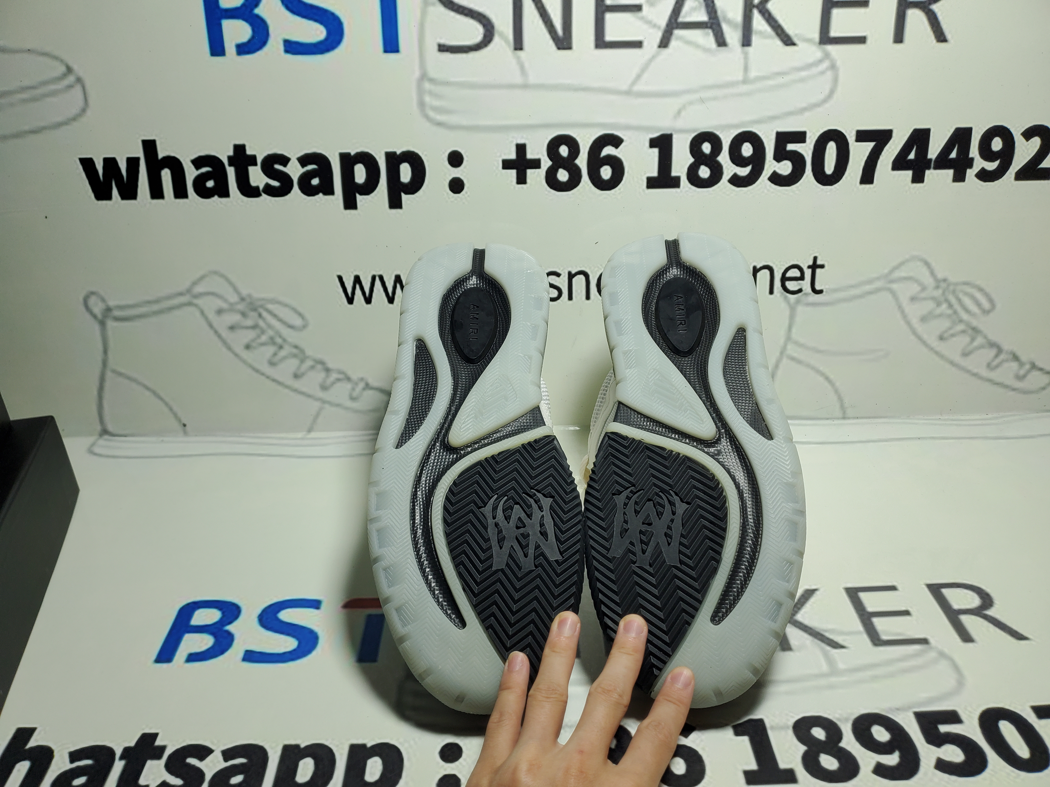 Bstsneaker-AMIRI Panda White Black