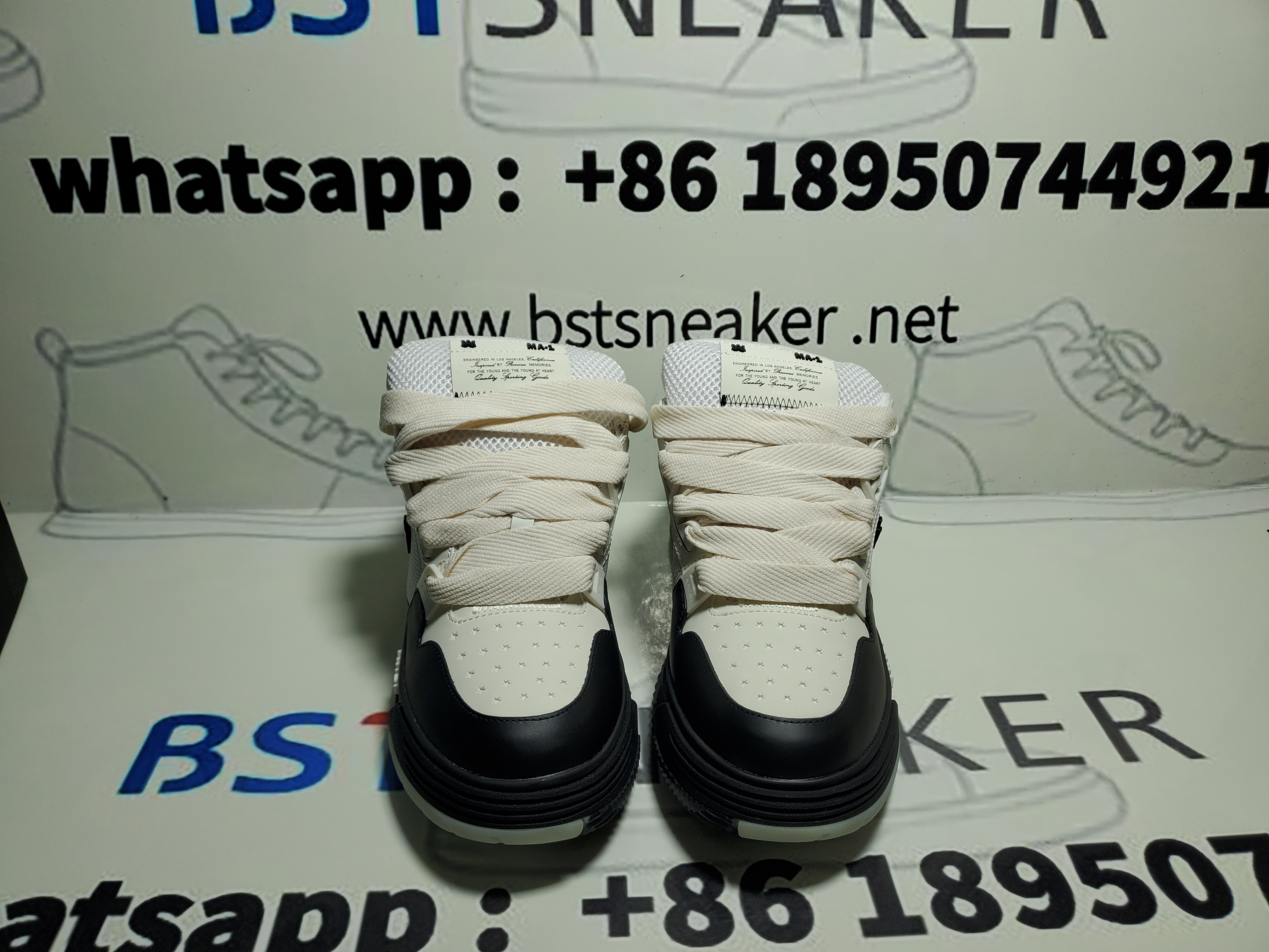 Bstsneaker-AMIRI Panda White Black