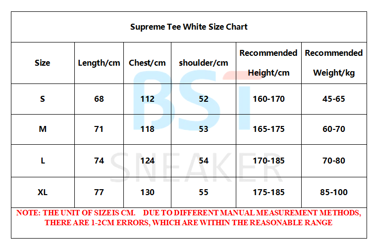 Bstsneaker-Supreme 20th Anniversary Box Logo Tee White 100