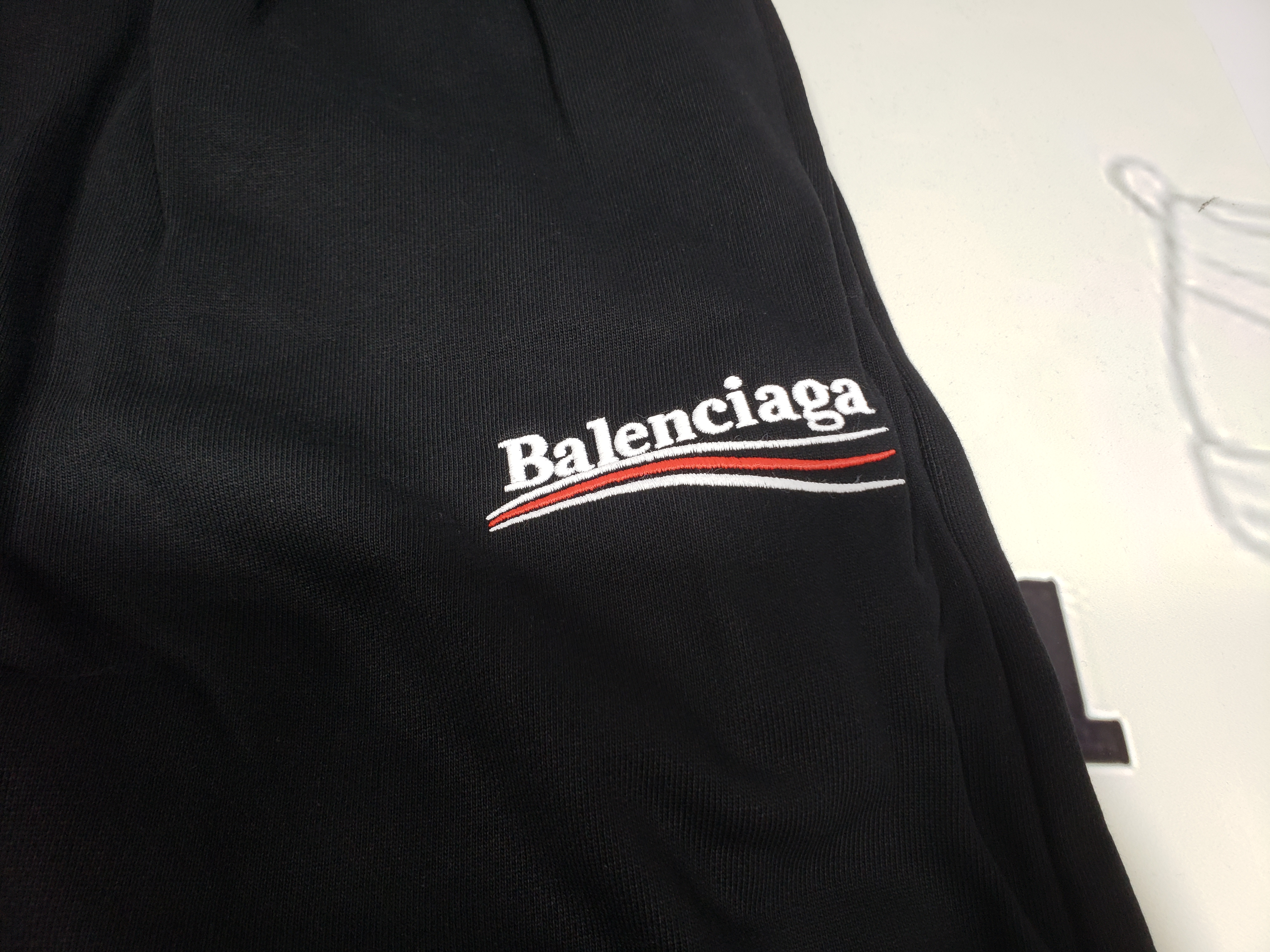 Bstsneaker-Balenciaga Black jogger pants Political Campaign 260