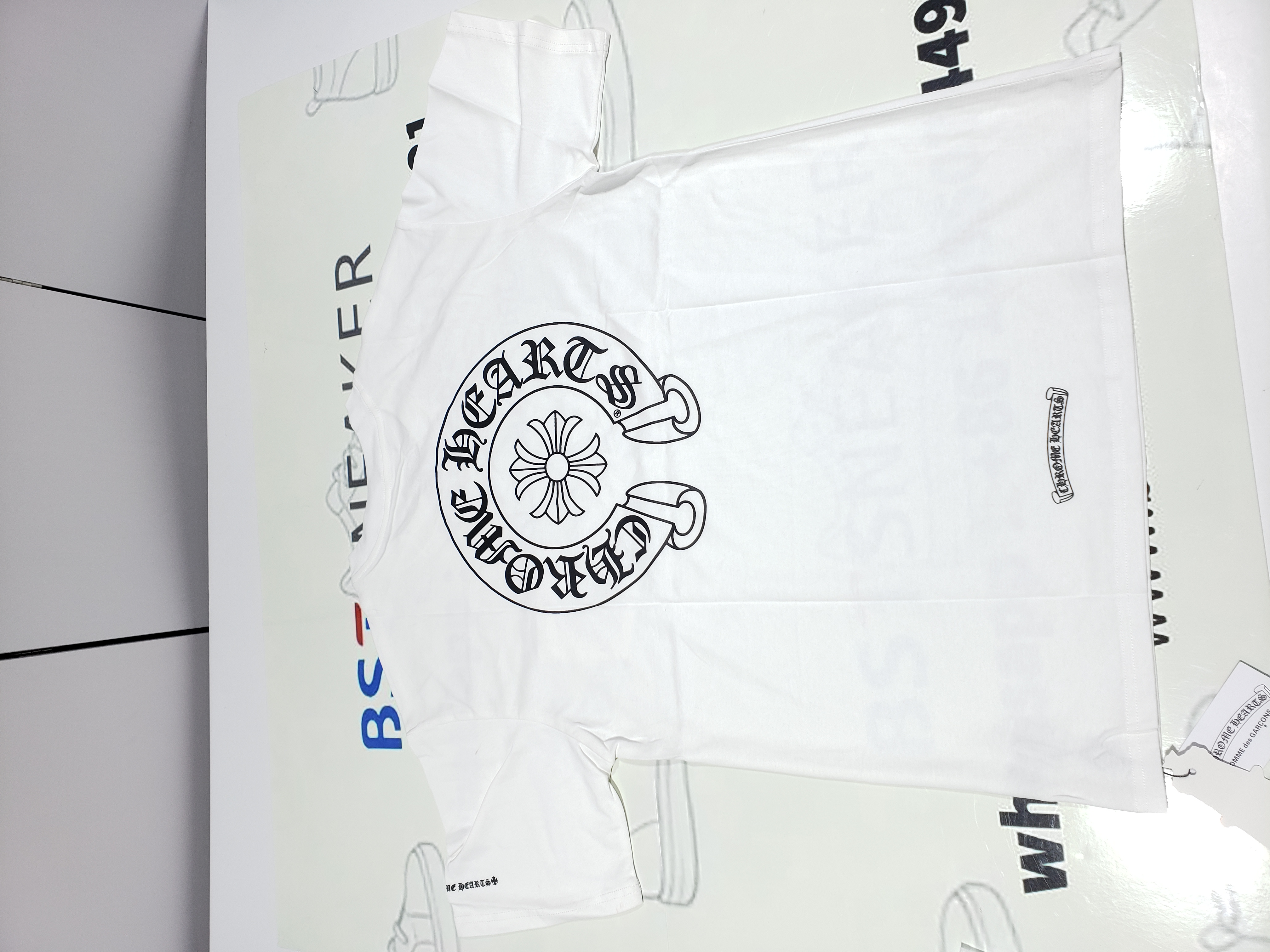 Bstsneaker-Chrome Hearts Logo Pocket T-Shirt SS21 White 160