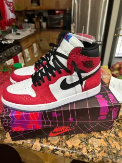  Air Jordan 1 Retro High Spider-Man Origin Story 555088-602  review Jonathan Smith 01