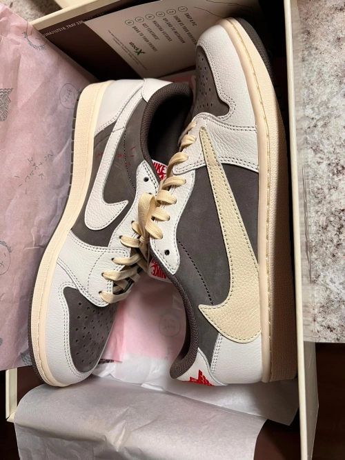 Bstsneaker- Travis Scott x Air Jordan 1 Low Reverse Mocha DM7866-162  review 