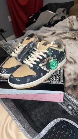  Nike SB Dunk Low Travis Scott CT5053-001  review Sam 02