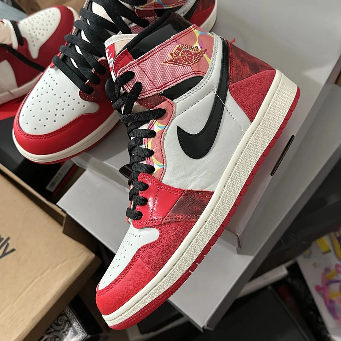 Bstsneaker-Air Jordan 1 High OG Spider-Man Across the Spider-Verse DV1748-601 review Meredith Fast