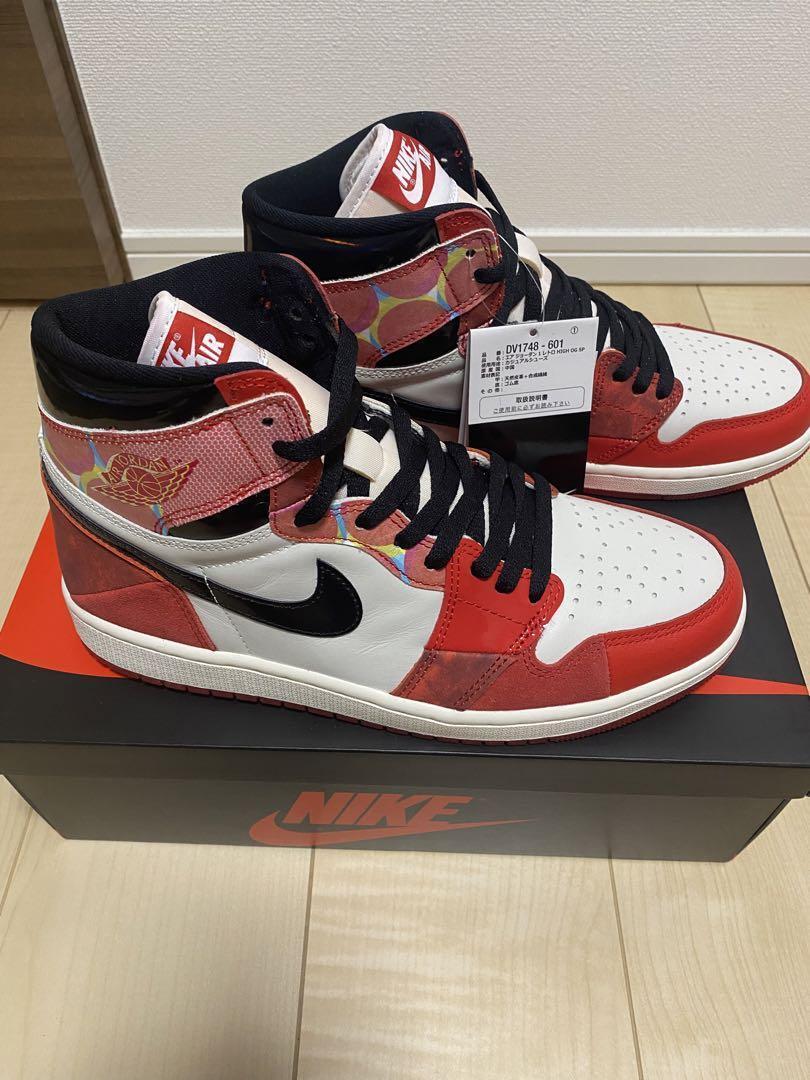 Bstsneaker-Air Jordan 1 High OG Spider-Man Across the Spider-Verse DV1748-601 review Kyle Swinburne