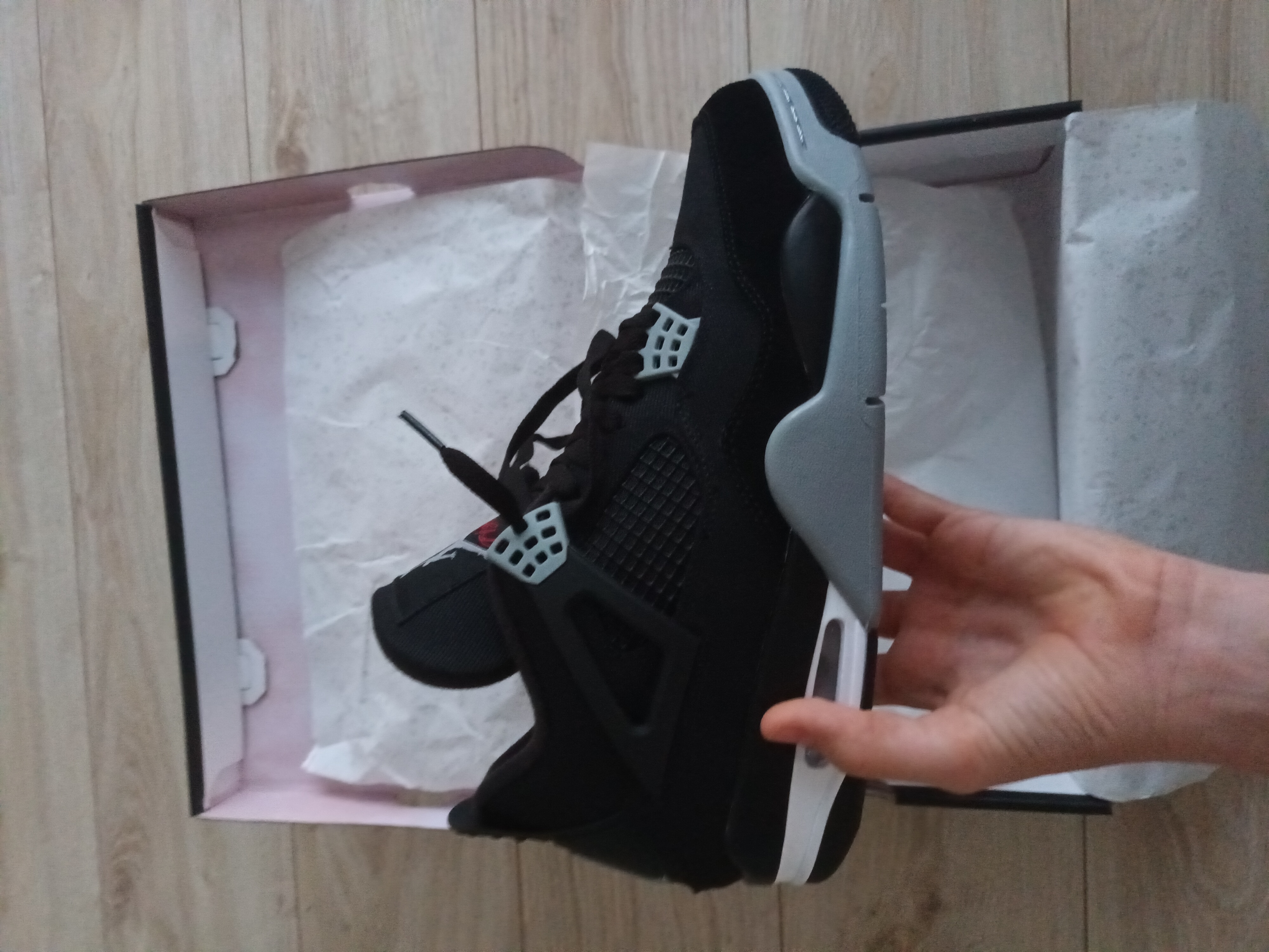 Bstsneaker- Air Jordan 4 Retro Black Canvas DH7138-006   review Levend