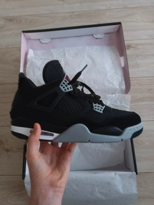 Bstsneaker- Air Jordan 4 Retro Black Canvas DH7138-006   review 