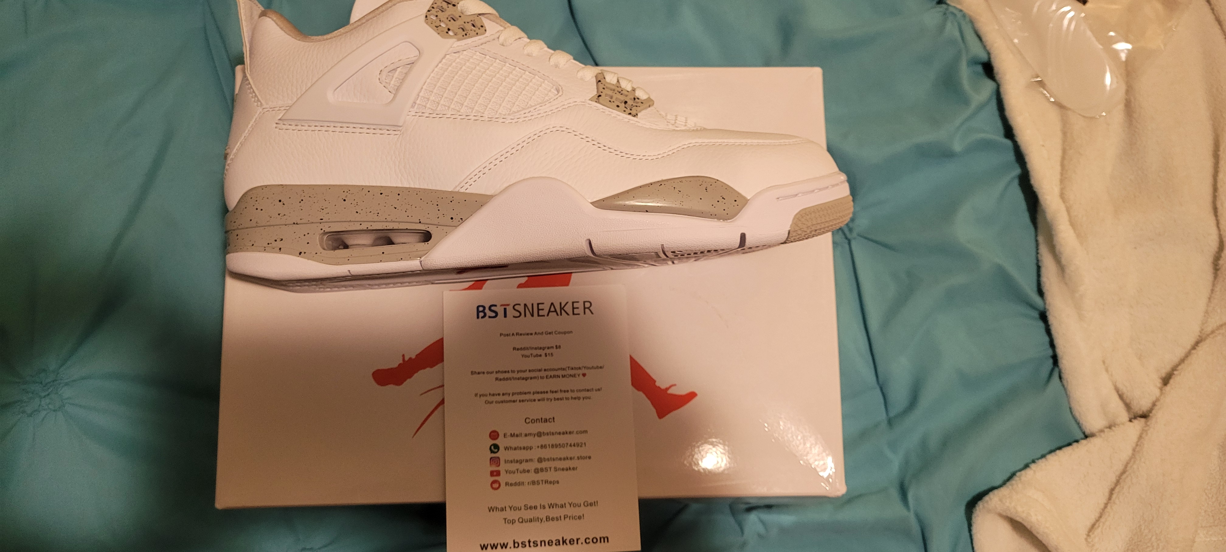 Bstsneaker- Size 14 of Air Jordan 4 Retro White Oreo (2021) CT8527-100  review 2