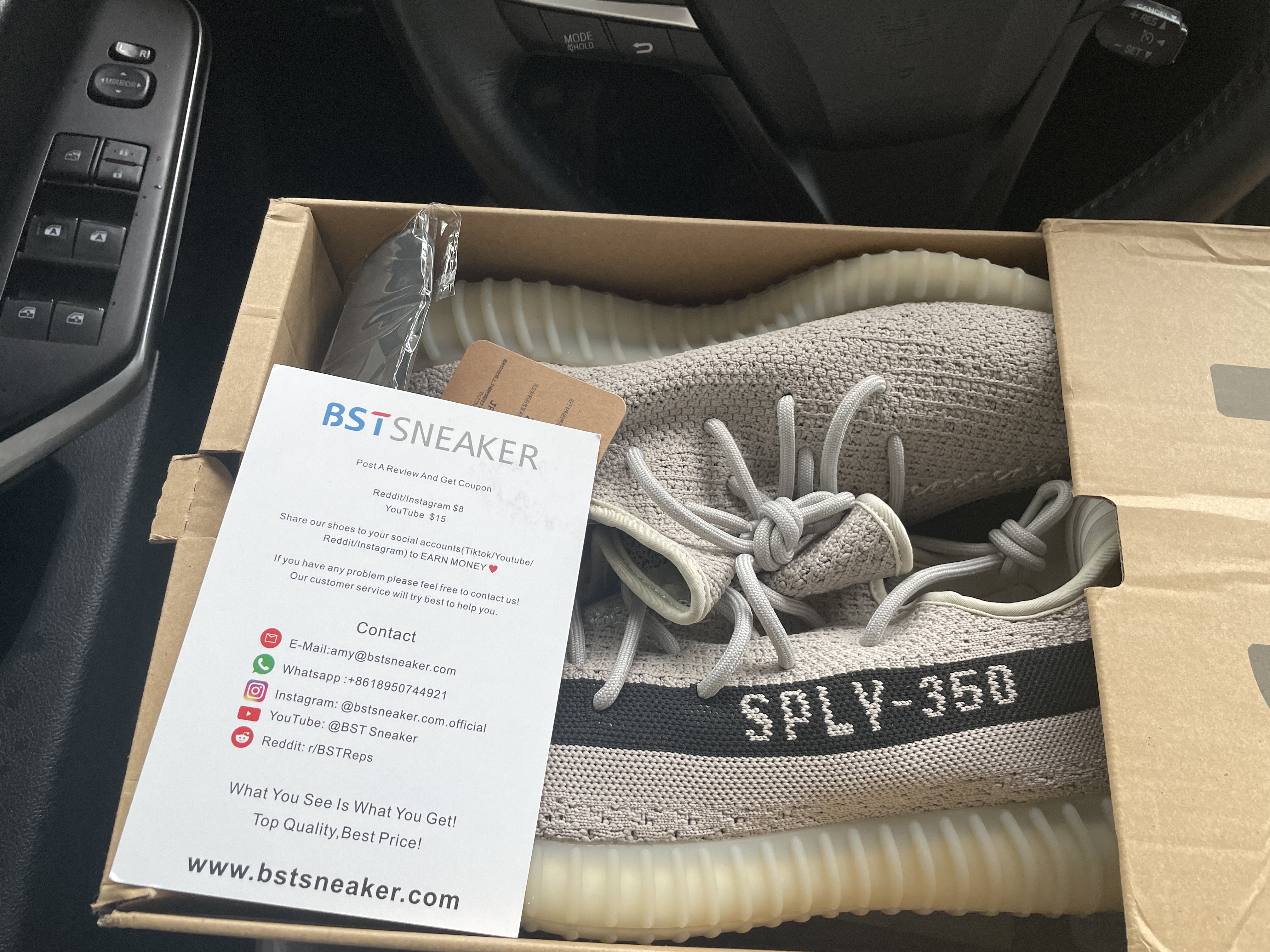 Bstsneaker-  Adidas Yeezy Boost 350 V2 Slate HP7870 review 0
