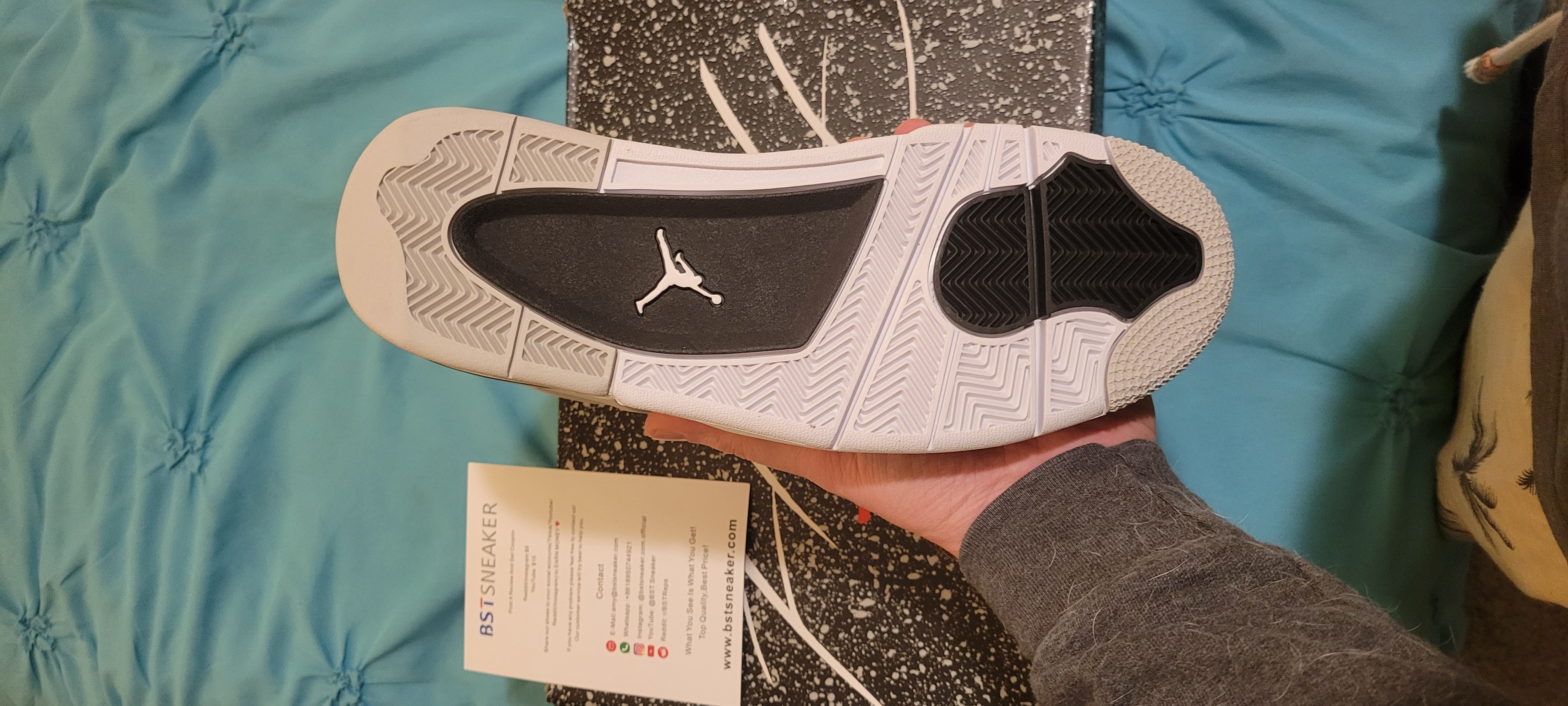 Bstsneaker- Air Jordan 4 Military Black DH6927-111   review Mike O 02