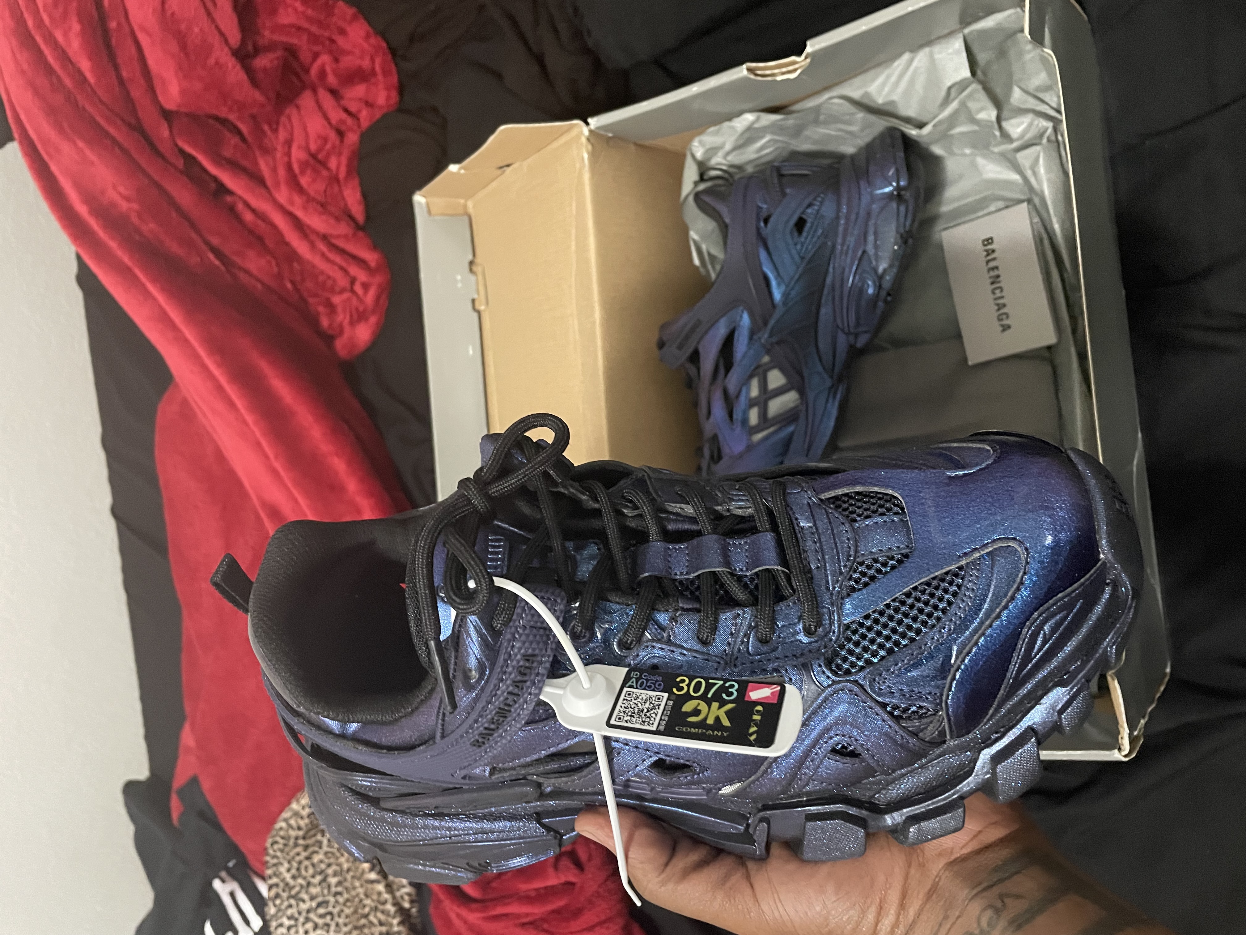 Bstsneaker- {Limited Offer} Balenciaga Track.2 Metallic Purple (W) 568615 W2MA1 5610 (From Mar. 1st to Mar. 7th) review 0