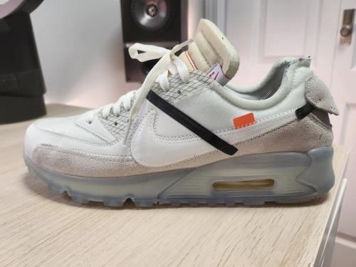 Bstsneaker- Nike Air Max 90 OFF-WHITE AA7293-100  review 