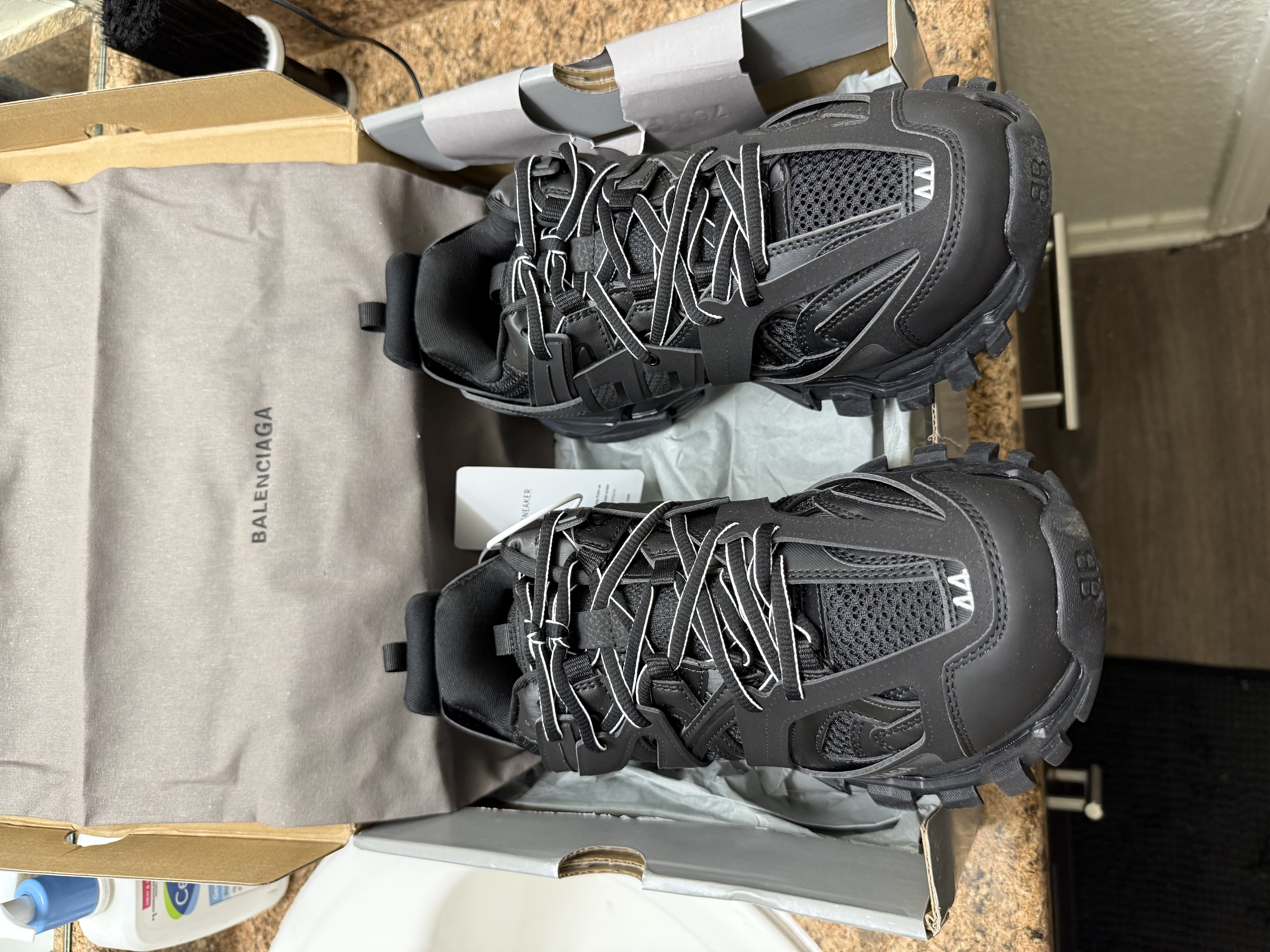 Bstsneaker-Balenciaga Tess S.Black 555032 W1GB7 1000 (With Led) review KB 02