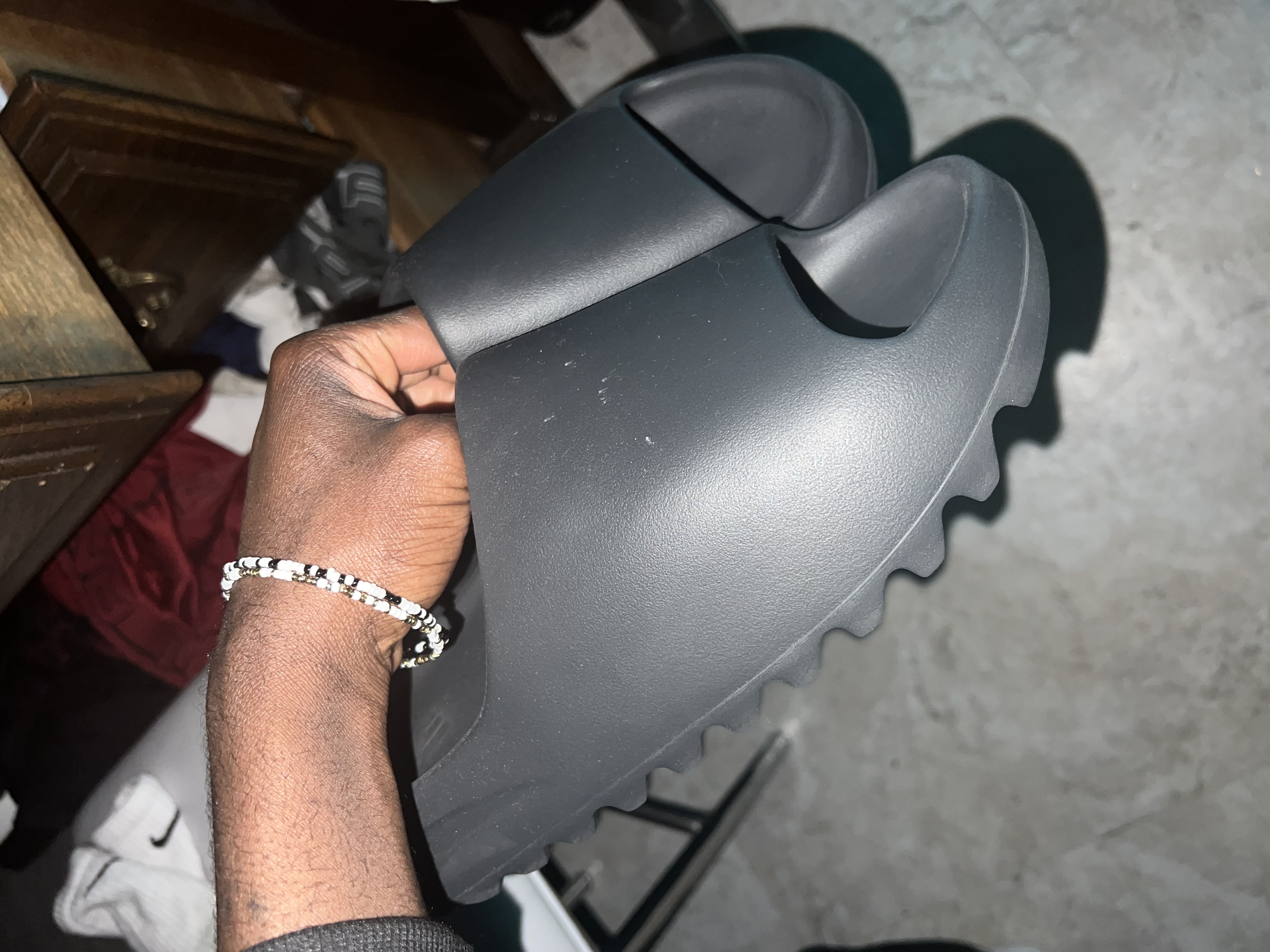 Bstsneaker-Adidas Yeezy Slide Onyx HQ6448 review Size 11 US Men 00