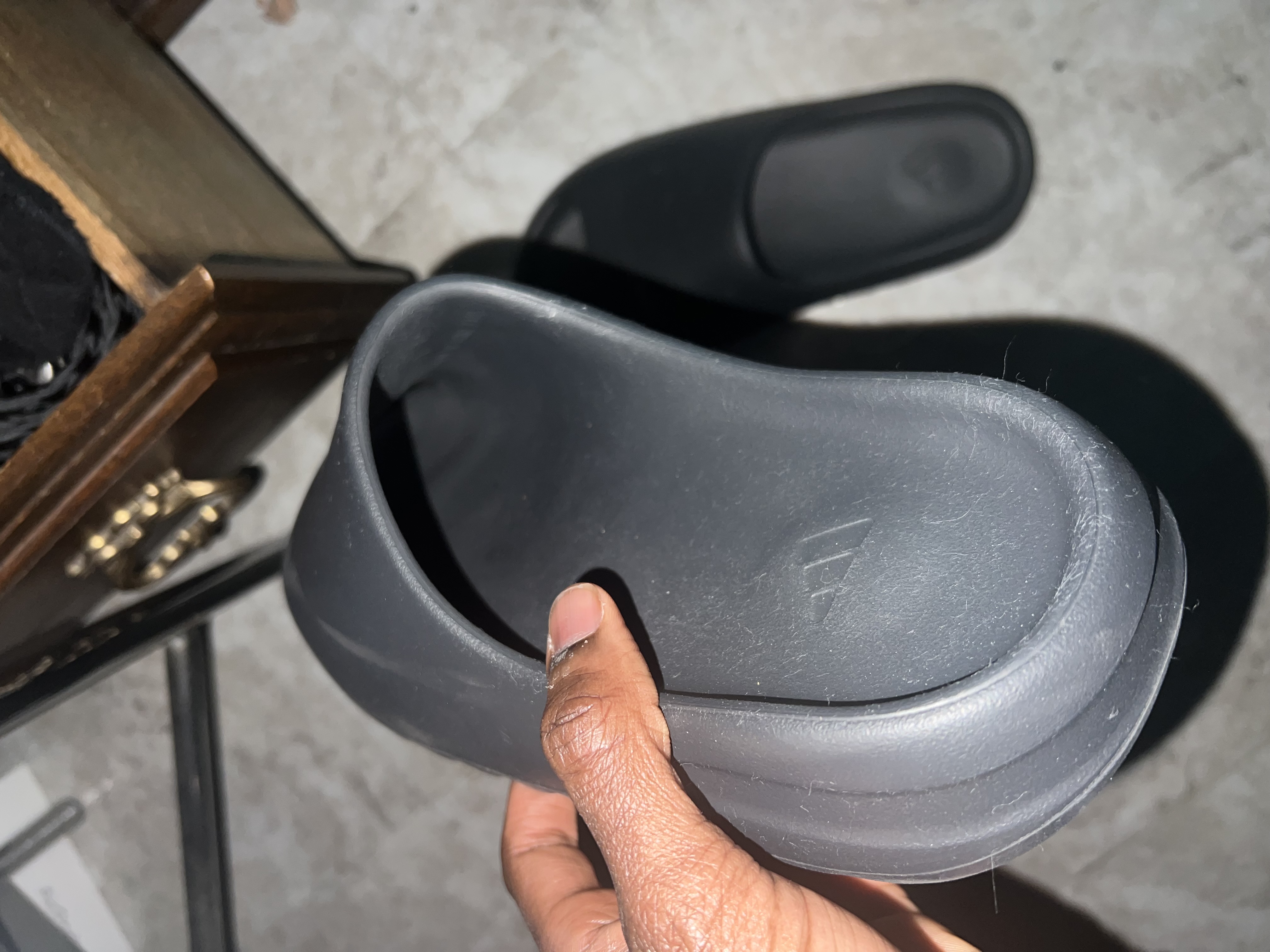 Bstsneaker-Adidas Yeezy Slide Onyx HQ6448 review Size 11 US Men 01