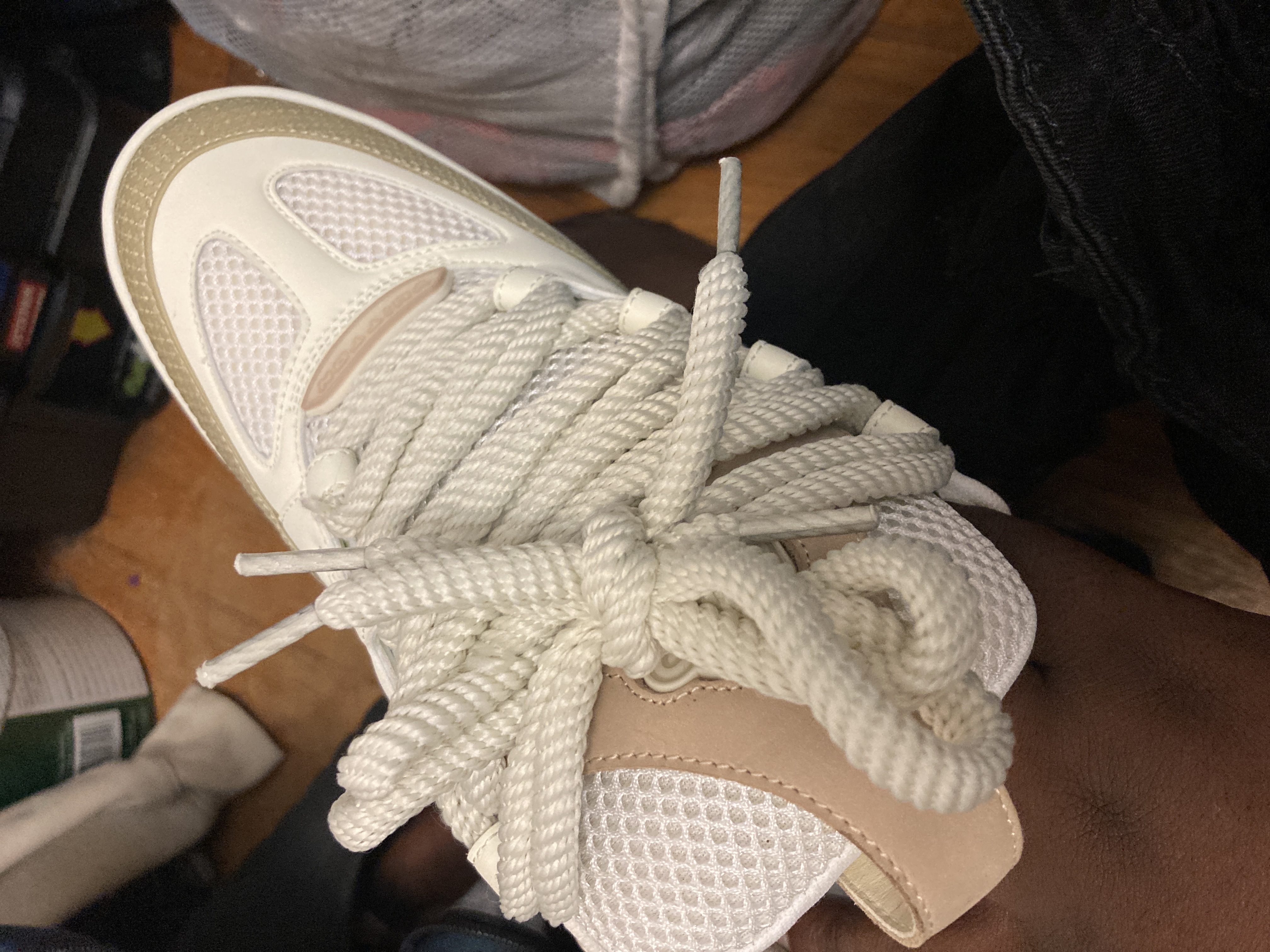 Bstsneaker-Louis Vuitton LV Skate Sneaker Beige White 1AARQH review Louis Vuitton skates