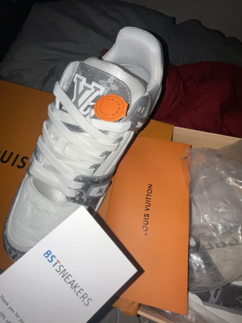 Bstsneaker- Louis Vuitton Trainer Grey review 
