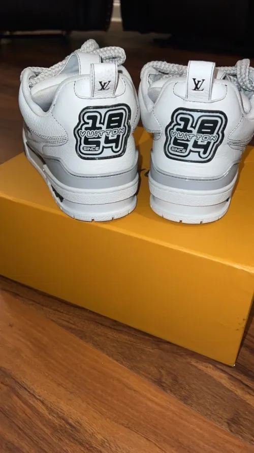 Bstsneaker-Louis Vuitton Skate Grey   review erill