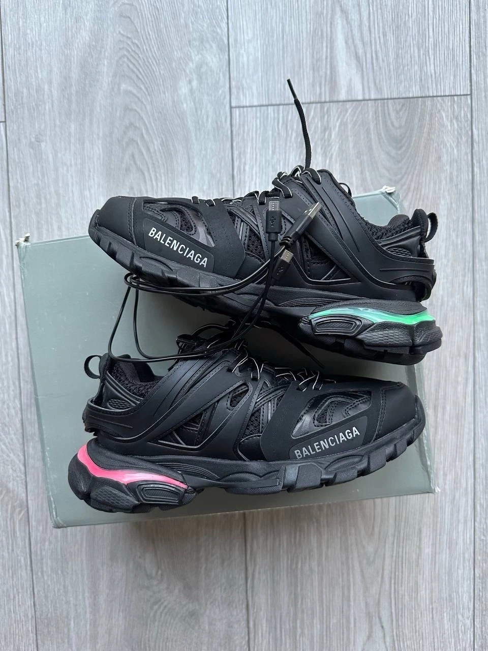 Bstsneaker-Balenciaga Tess S.Black 555032 W1GB7 1000 (With Led) review judcy 00