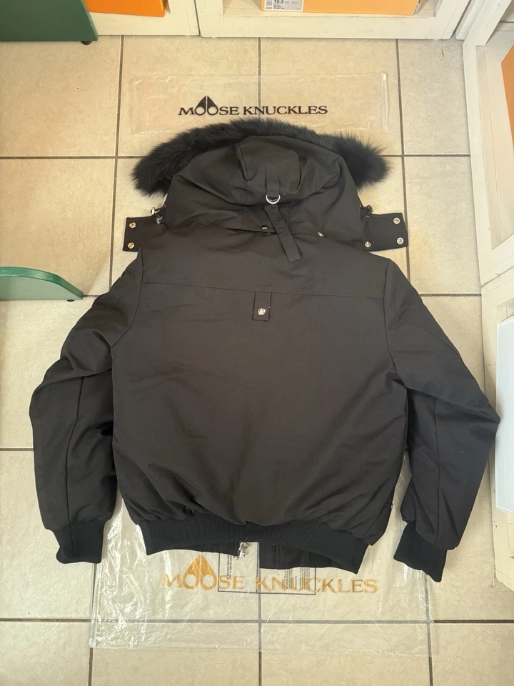 Bstsneaker-Moose Knuckles Original Ballistic Bomber Black review LUSI 00