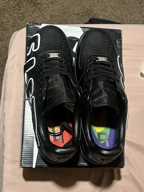 Bstsneaker-Nike Air Force 1 Low Cactus Plant Flea Market Black (2024) HJ8463-001 review 