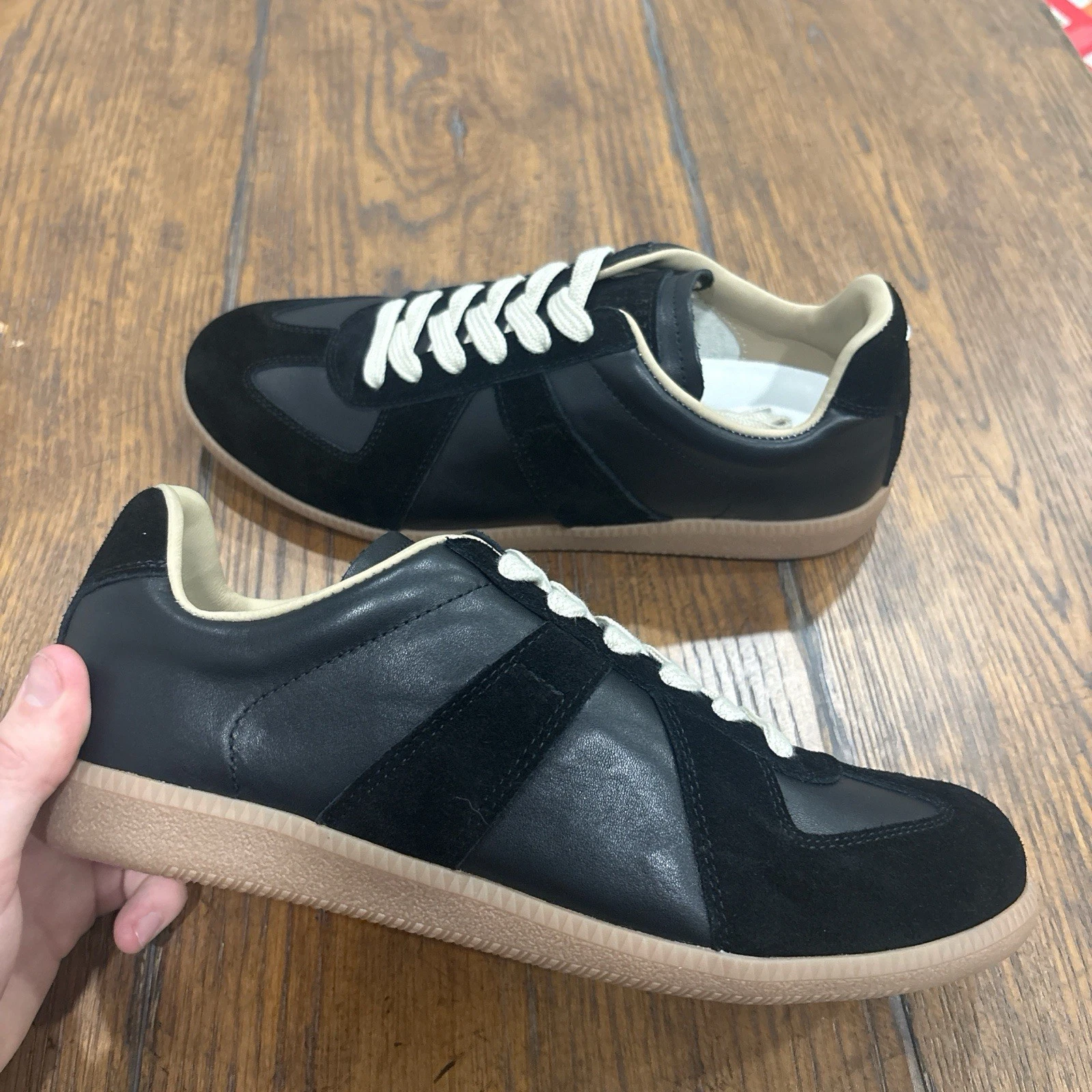 Bstsneaker-Maison Margiela Gats Black Sneaker review rha_5102 01