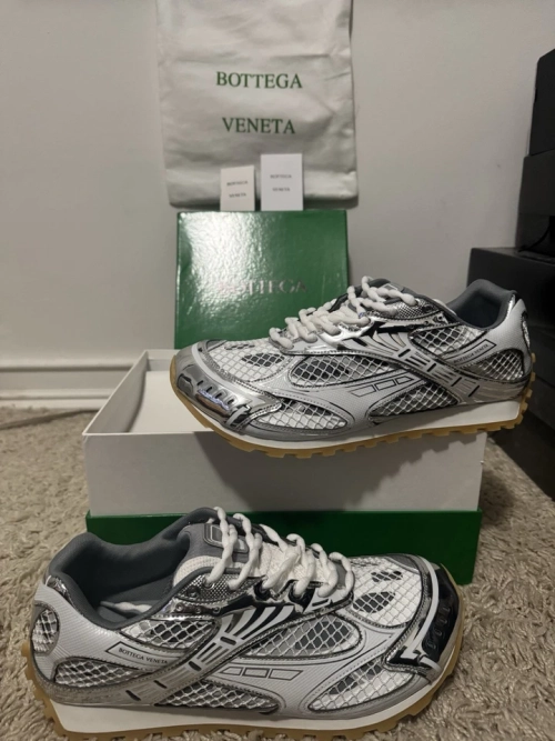 Bstsneaker-Bottega Veneta Orbit Silver review 