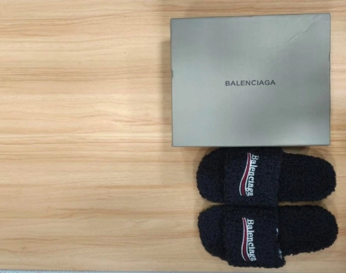 Bstsneaker-Balenciaga Furry Slides Black 654747W2DO11096  review 