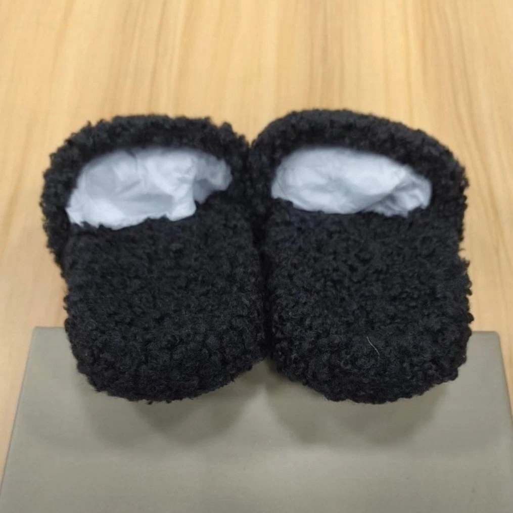 Bstsneaker-Balenciaga Furry Slides Black 654747W2DO11096  review 1