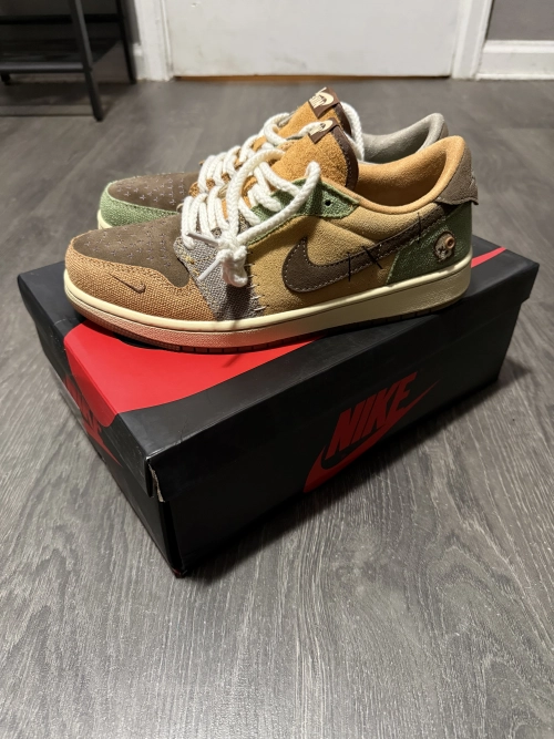 Bstsneaker- Zion Williamson x Air Jordan 1 Low OG “Voodoo” DZ7292-200  review 