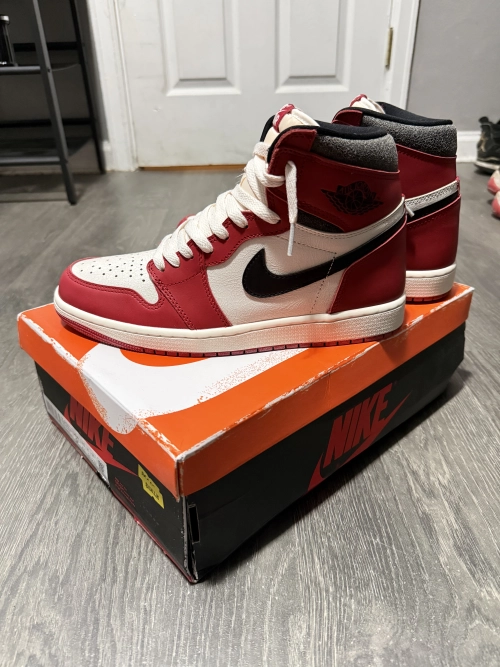 Bstsneaker-Air Jordan 1 Retro High OG Chicago Reimagined Lost and Found DZ5485-612 review 