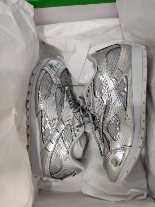 Bstsneaker-Bottega Veneta Orbit Silvery review 