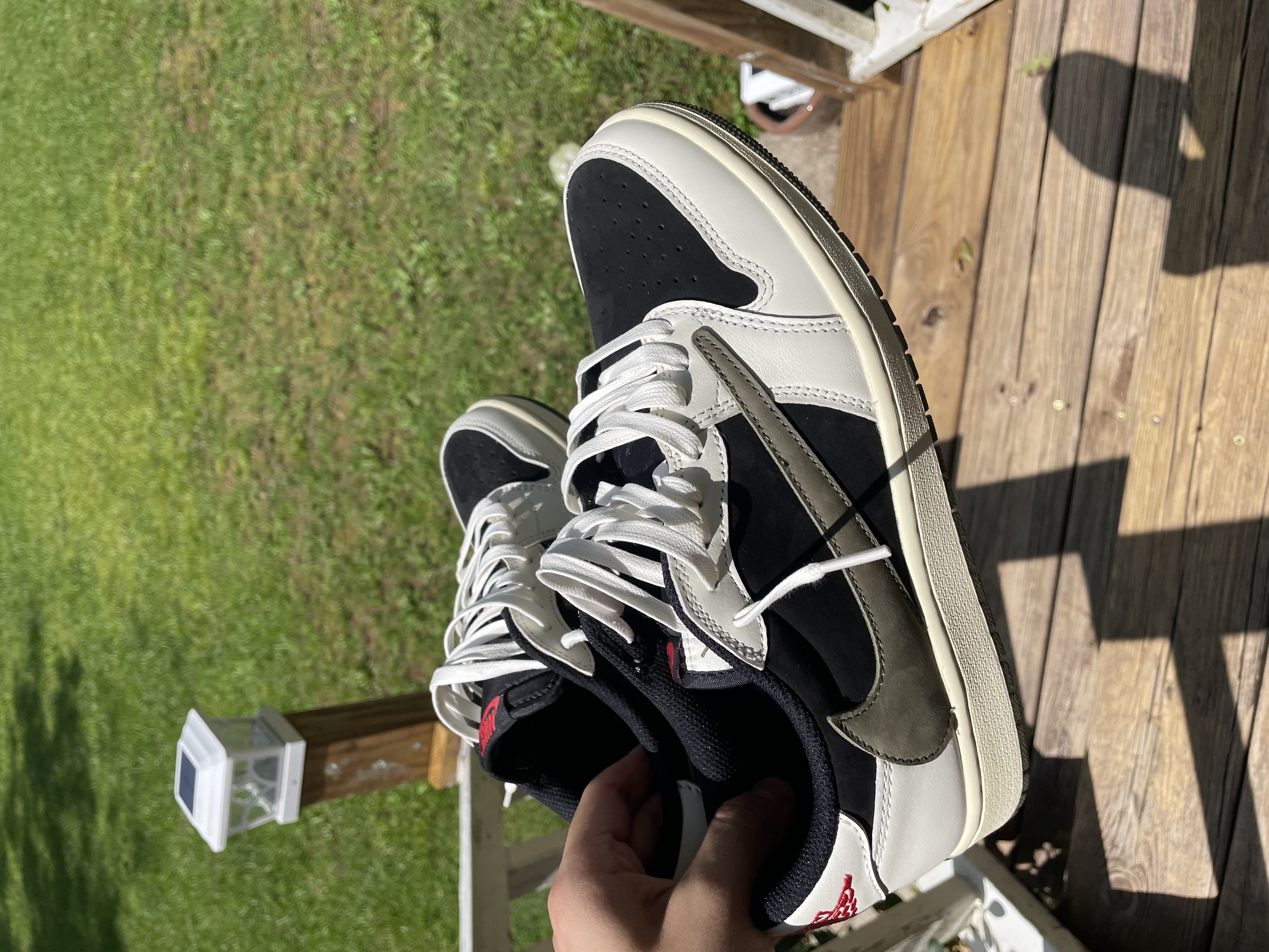 Bstsneaker-Air Jordan 1 Retro Low OG SP Travis Scott Olive DZ4137-106  review Nate