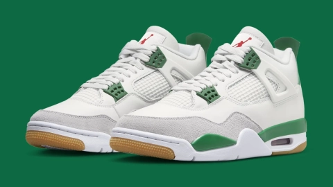 Cop the Best Cheap Nike SB x Air Jordan 4 Pine Green reps Shoes on BSTsneaker.com